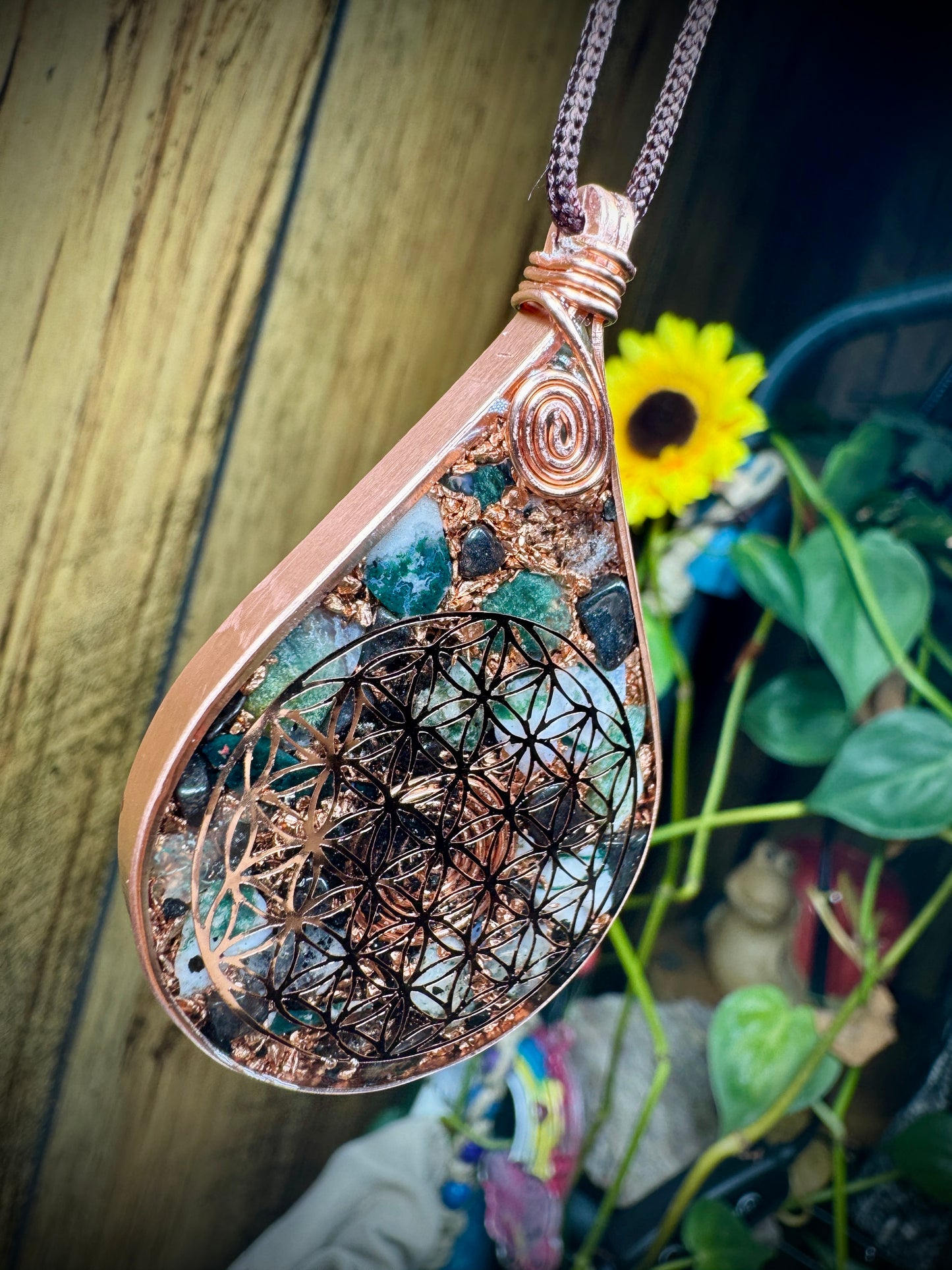 Tree Agate&Hematite