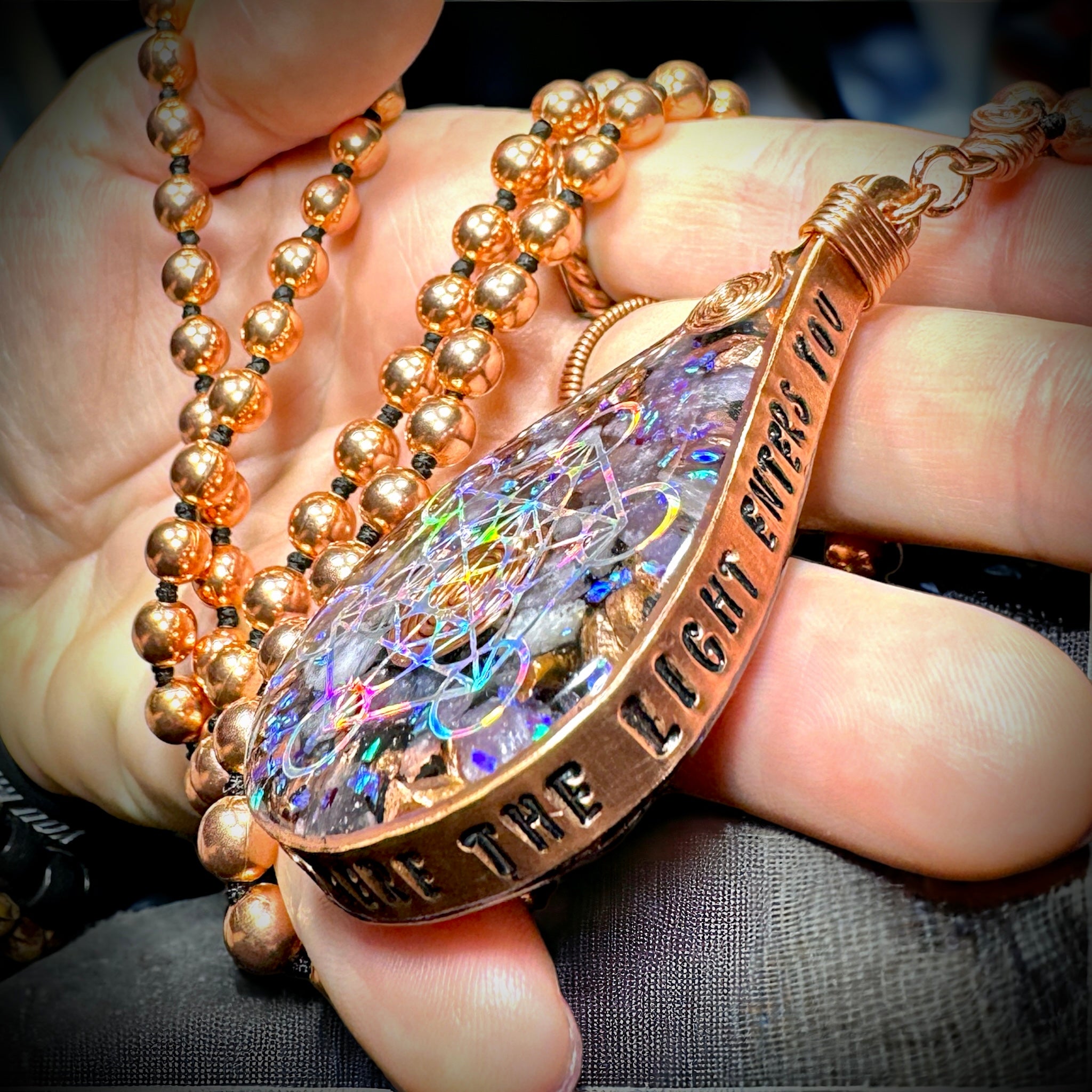 View all Past & Current Handcrafted Orgonite & Meditation Jewelry