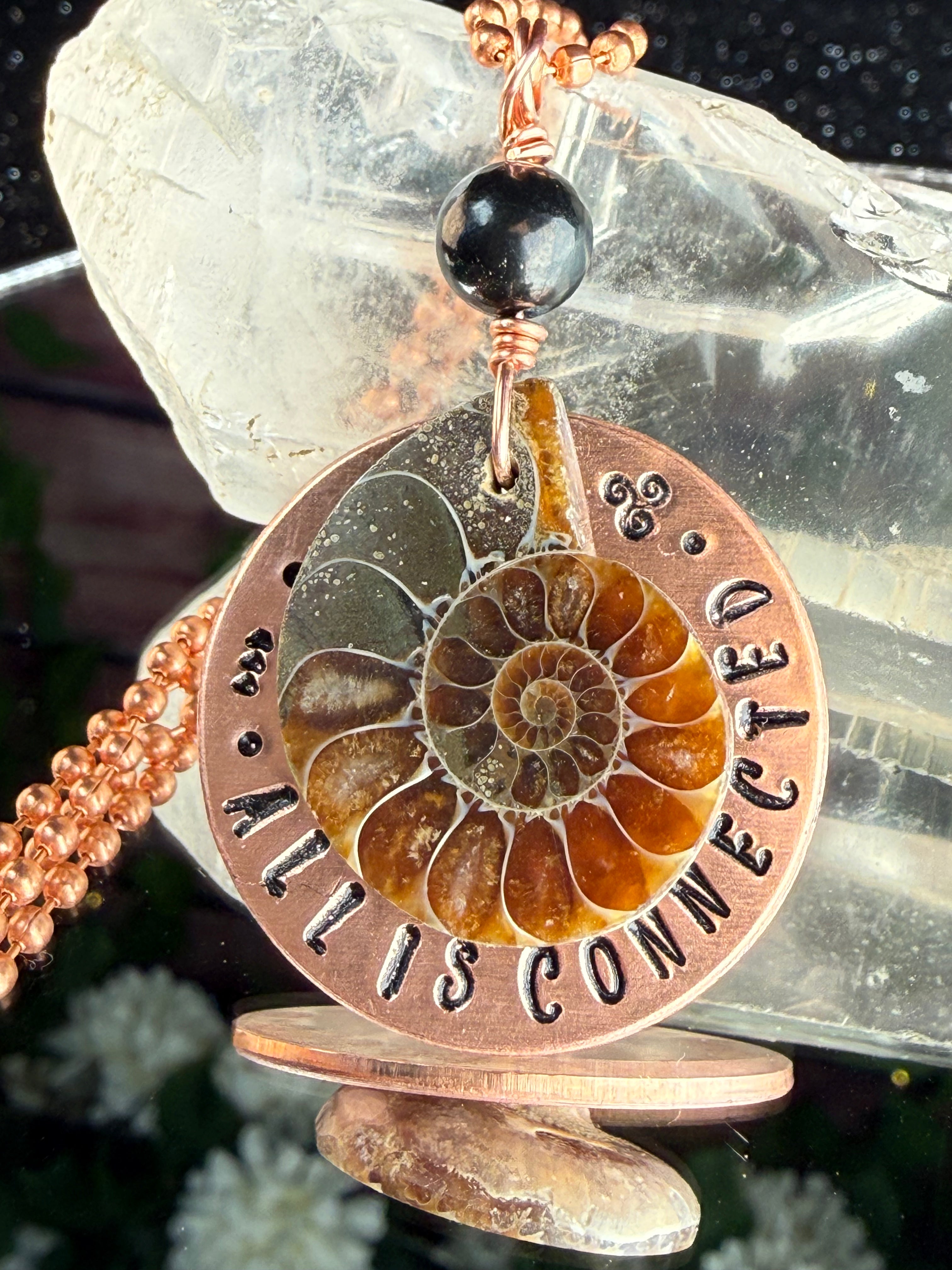 Copper Pieces & Charm Necklaces