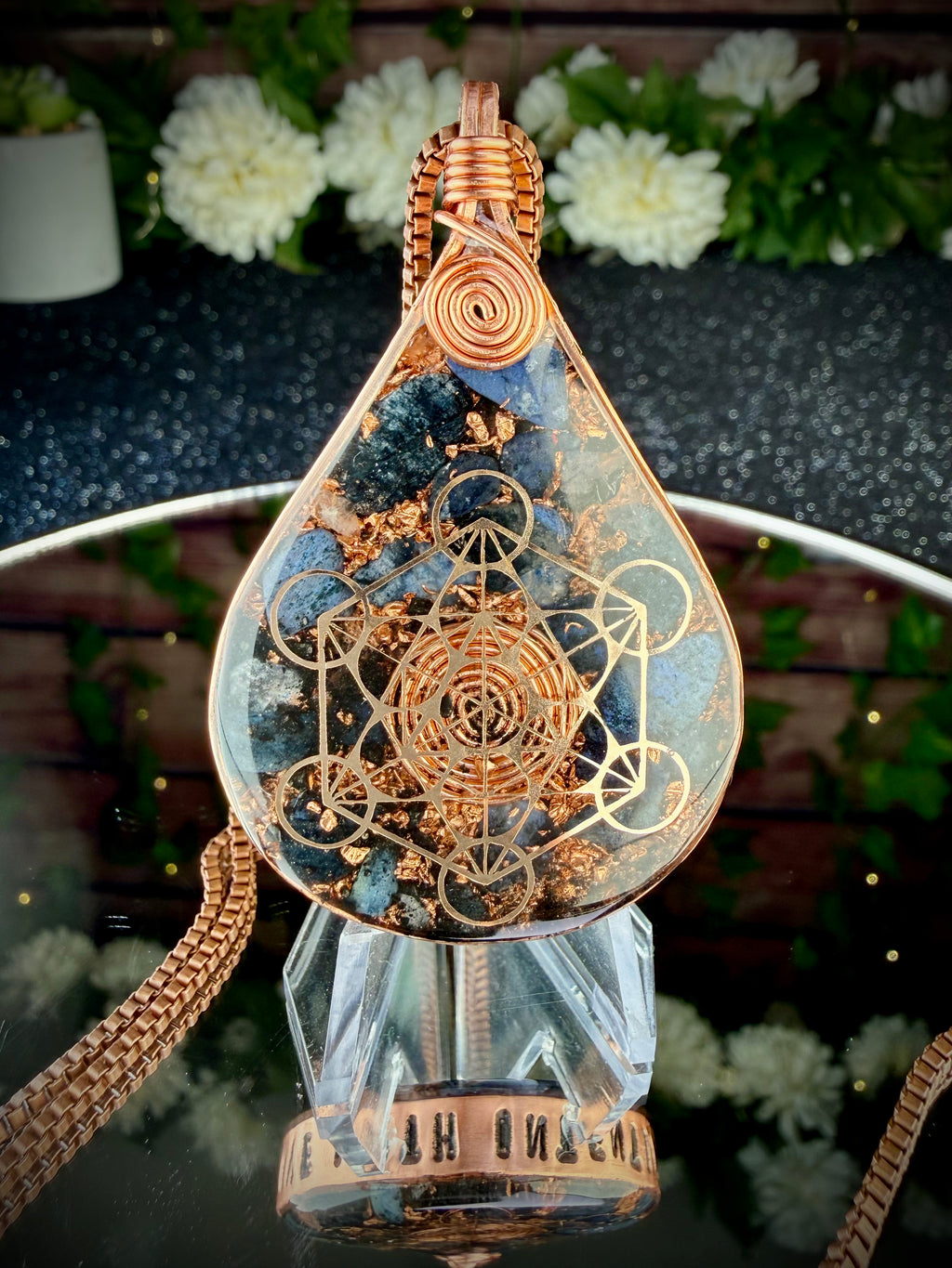 Move with Intention~ Dumortierite for Discipline-Focus-Mental Clarity