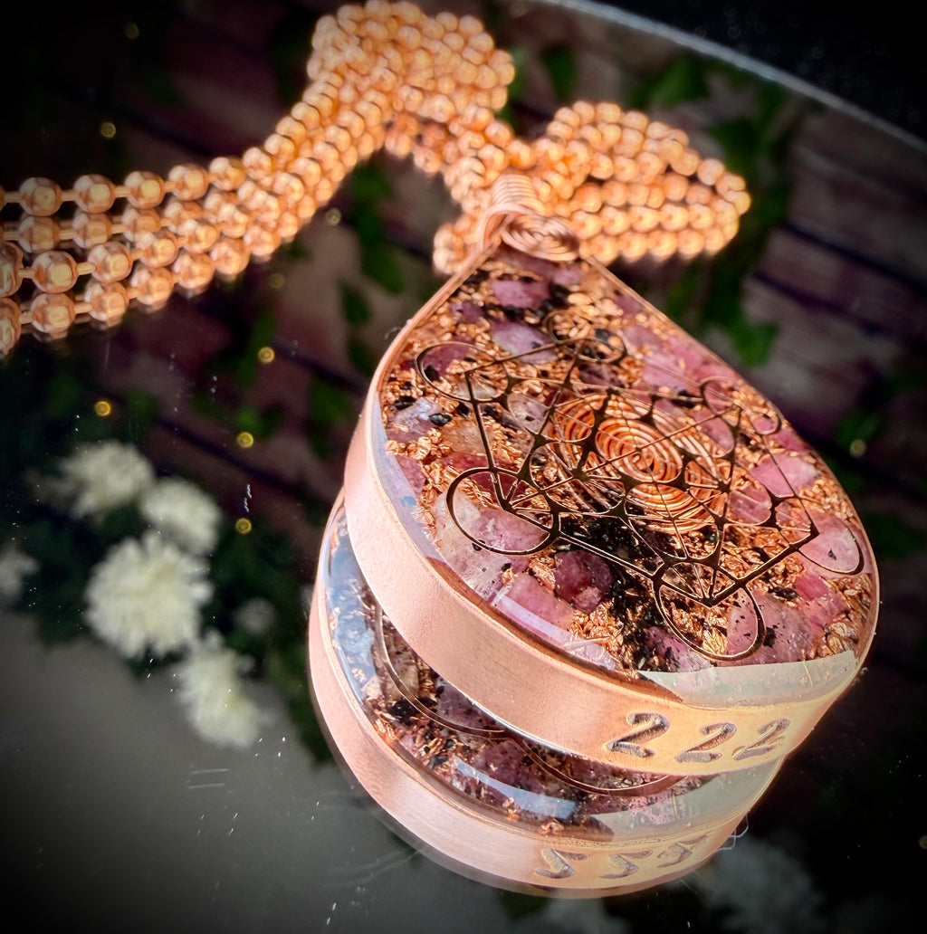 222~Angel number for Balance & Trust w/ Pink Tourmaline 🩷