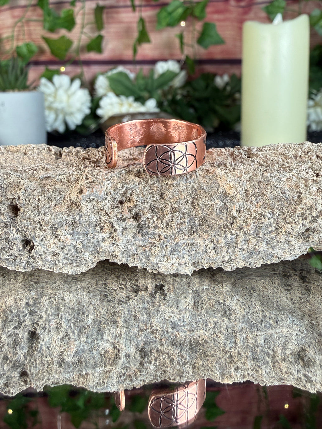 ✨Aries Copper Adjustable Ring