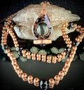Obsidian Copper Orgonite & Mala~ For Grounding, Protection, Truth
