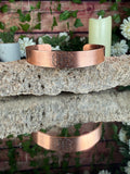 Seed of Life Copper Cuff Bracelet