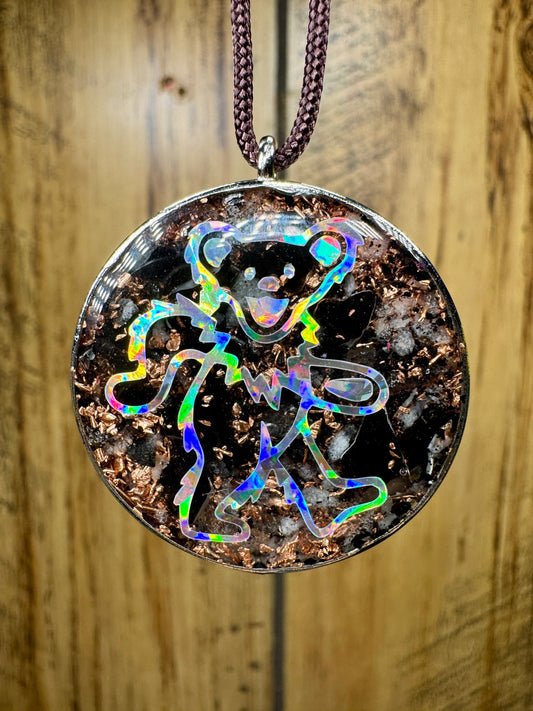 Dancing Bear Glow Orgonite
