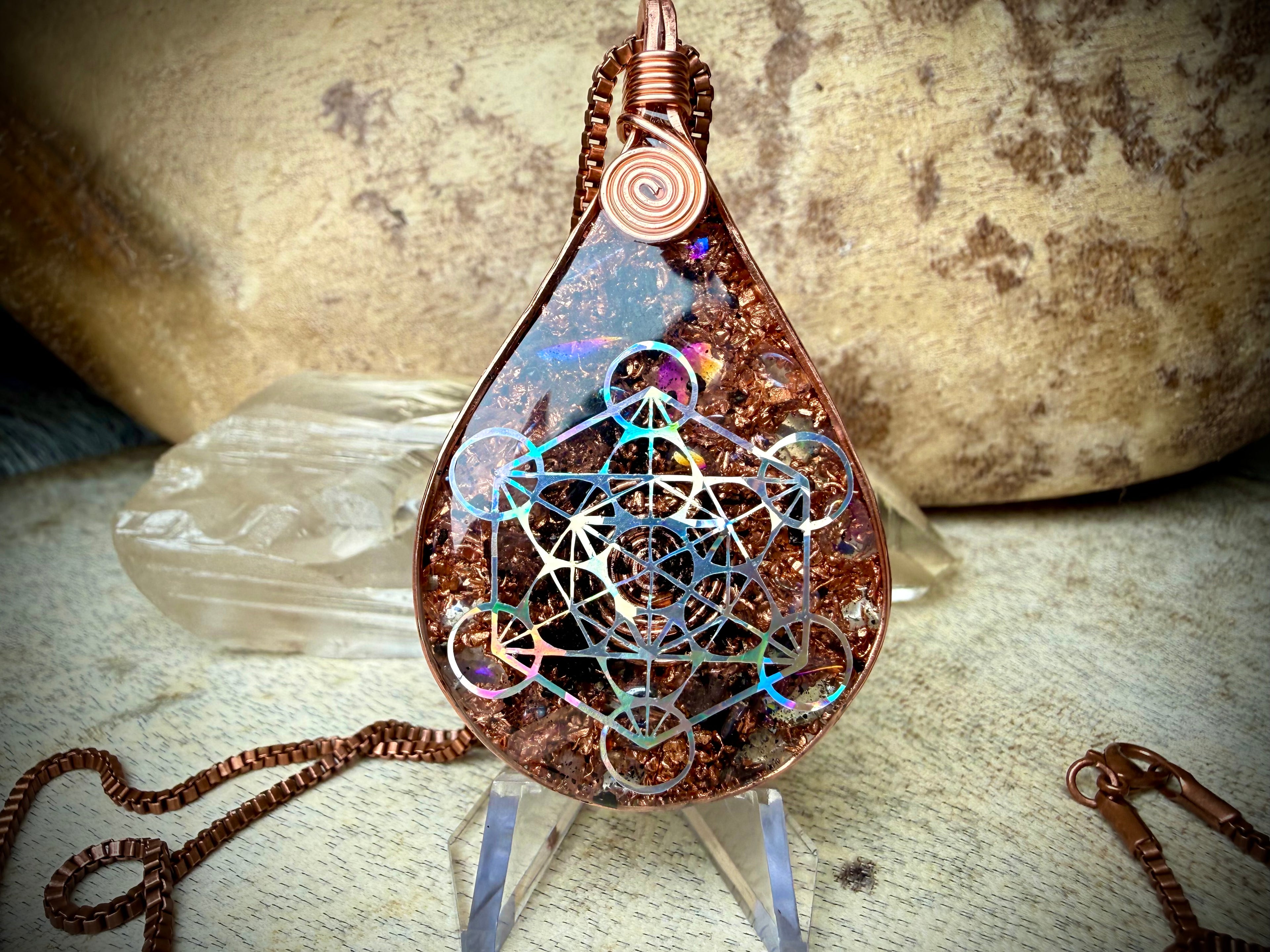 Rise & Align~Orgonite for Clarity and Inspiration