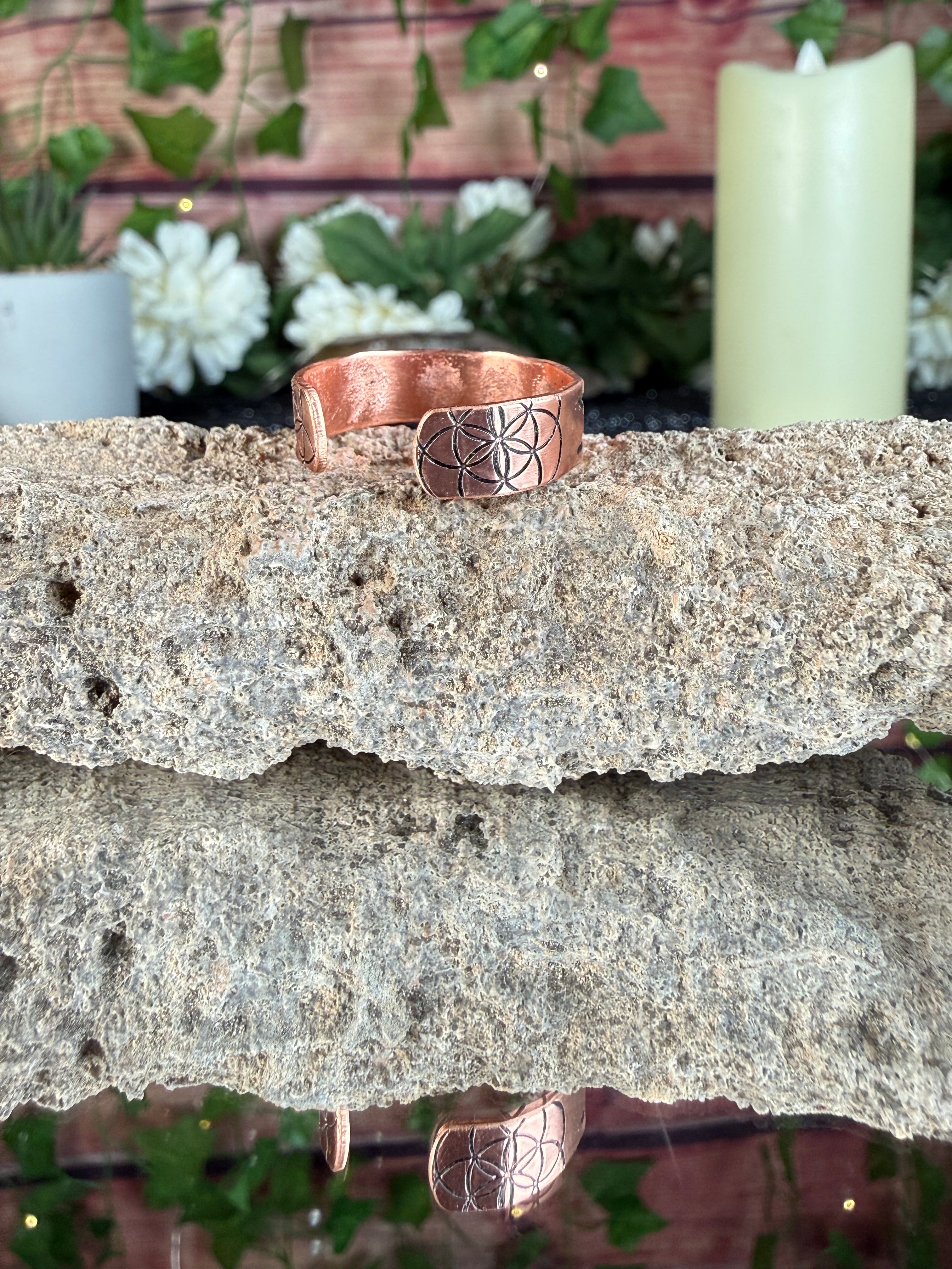 ✨Taurus Copper Adjustable Ring