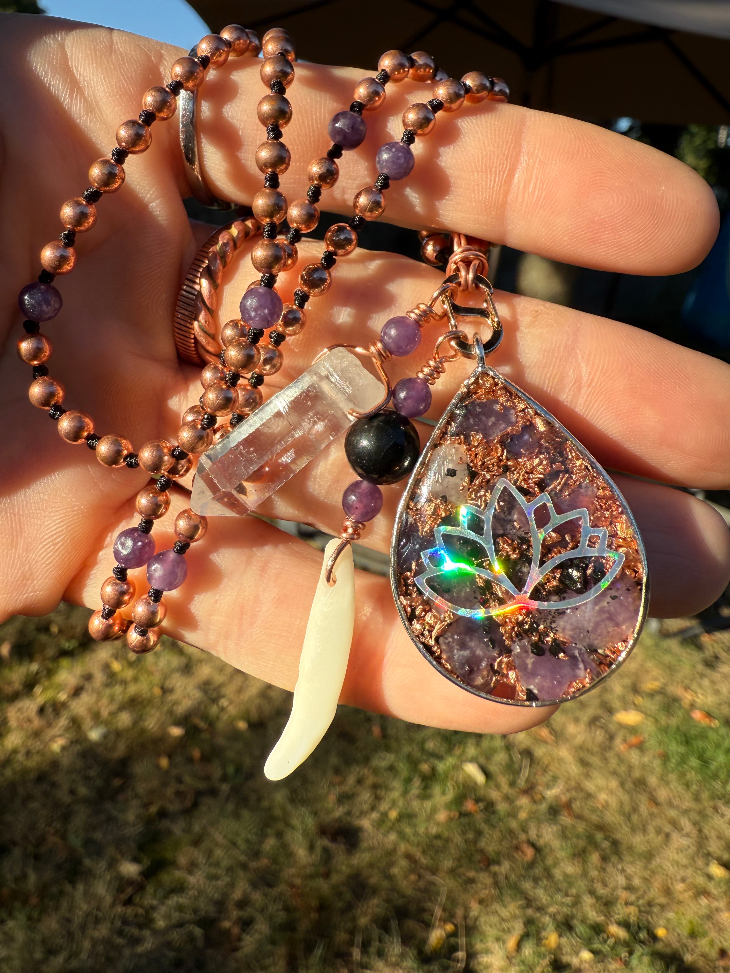 Empowered Peace 💜 w/ Tibetan Quartz