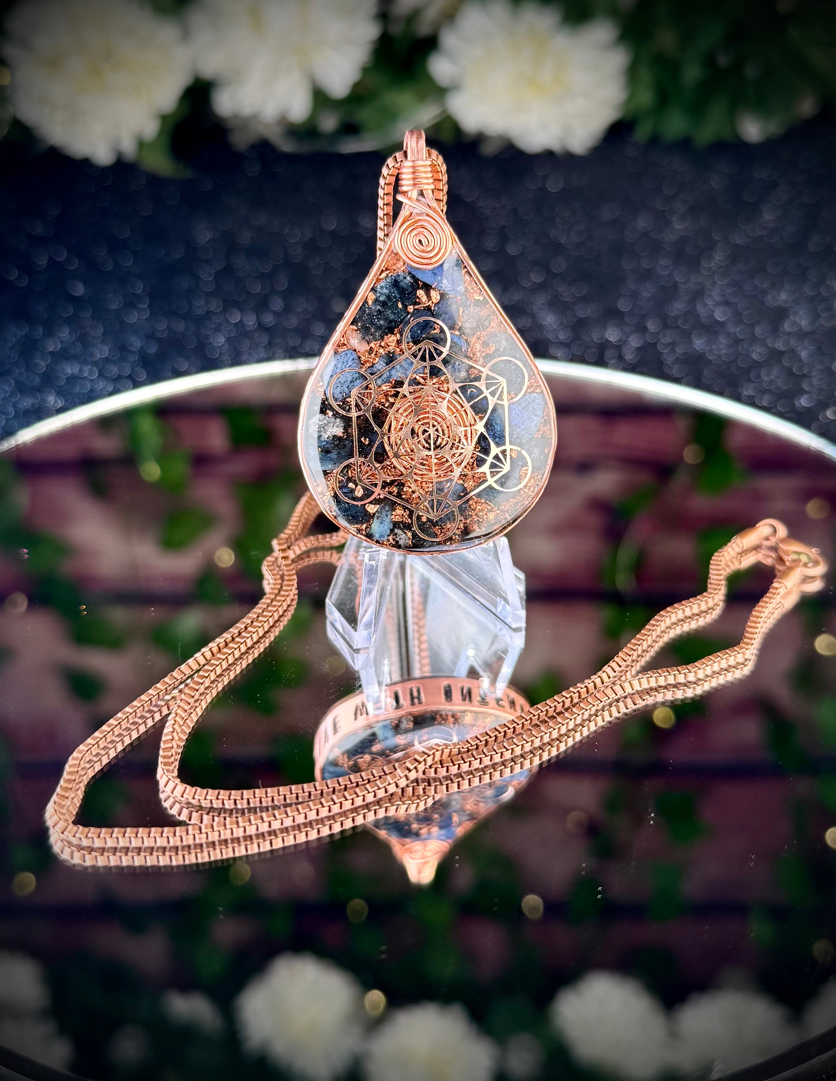 Move with Intention~ Dumortierite for Discipline-Focus-Mental Clarity