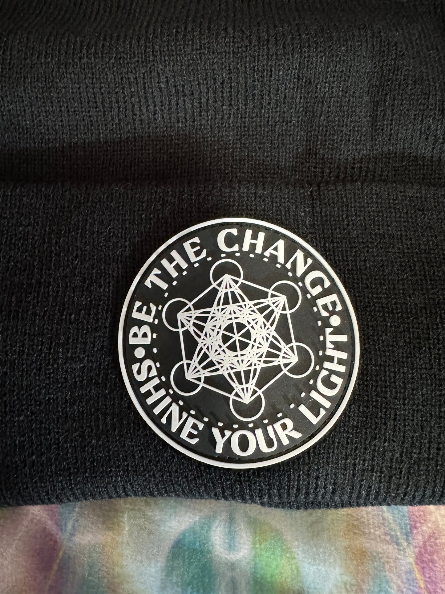 Be The Change Shine Your Light Beanie