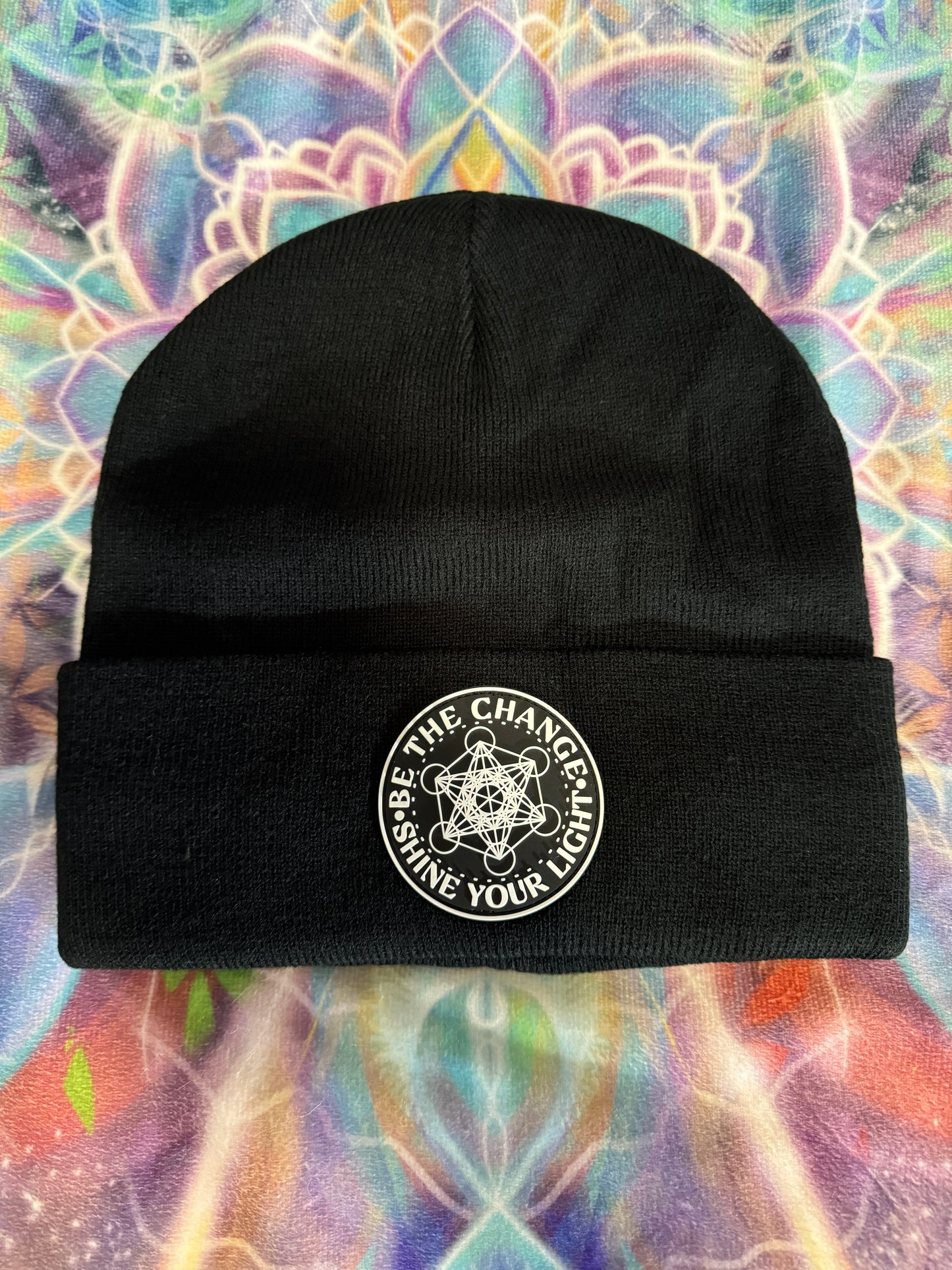 Be The Change Shine Your Light Beanie