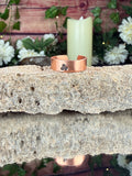 Triskelion Copper Ring