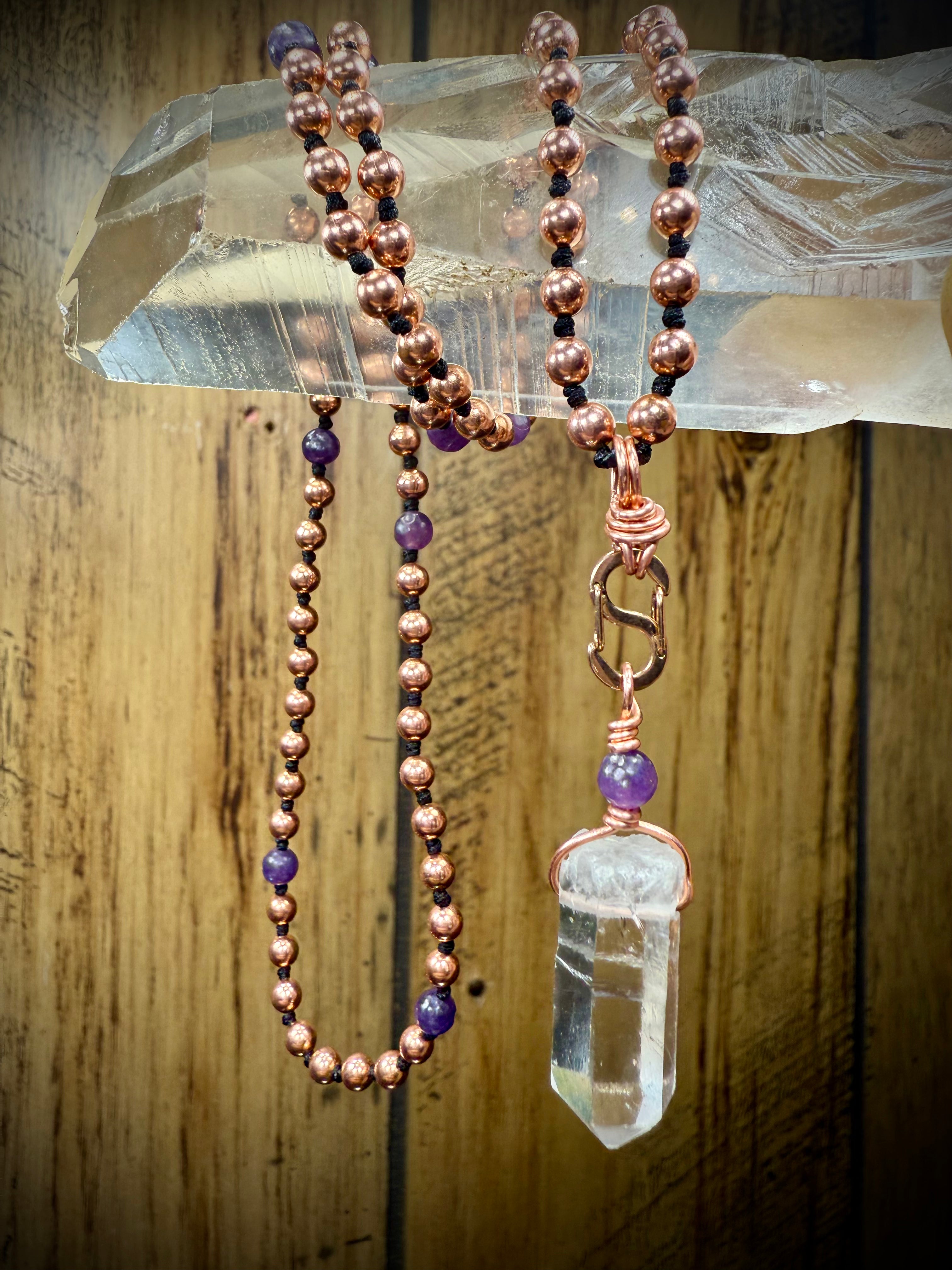 Empowered Peace 💜 w/ Tibetan Quartz