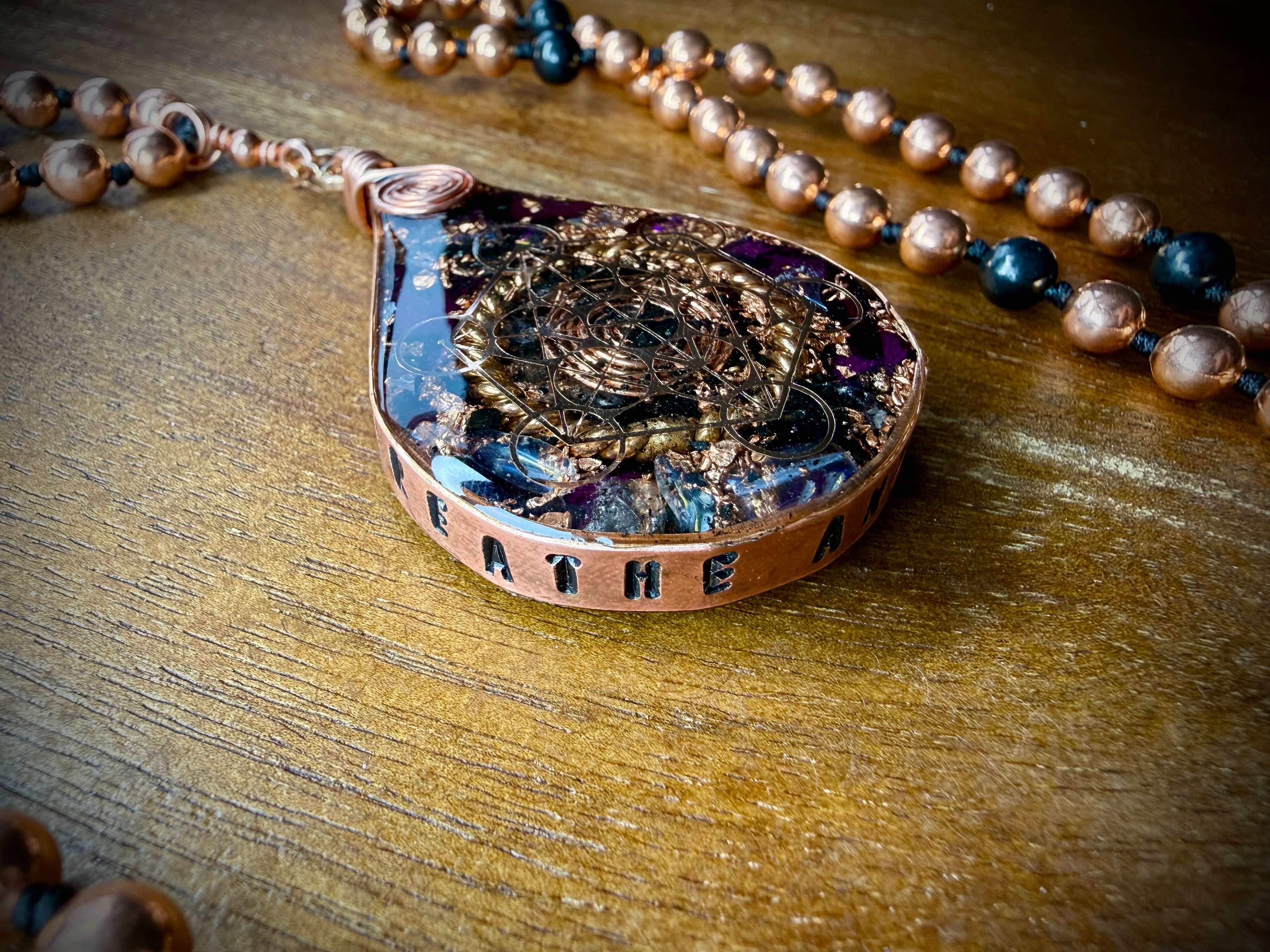 Breathe & Let Go + Rose Petals~Tensor~Aura Quartz