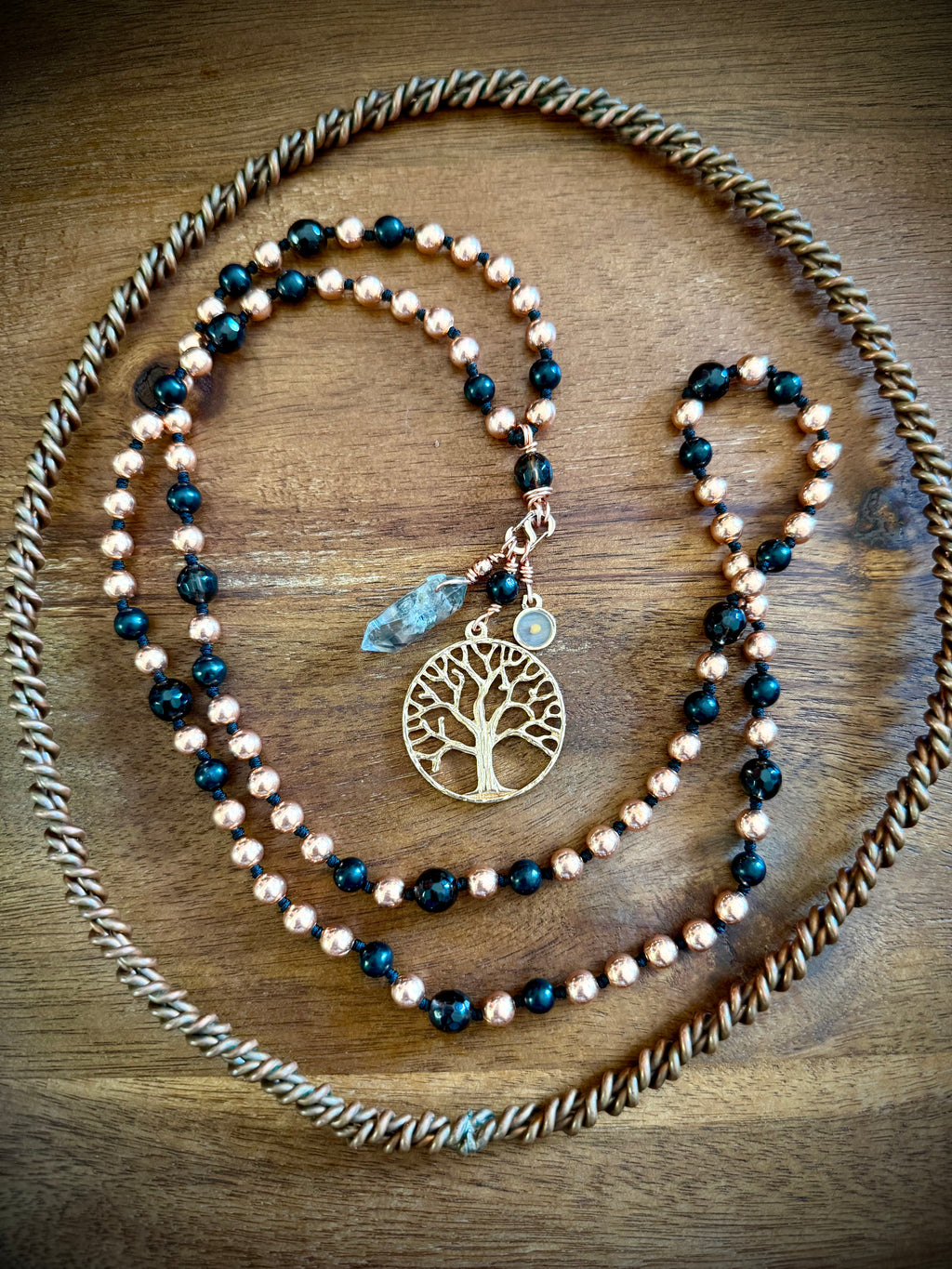 Grounded~ Interchangeable Mala w/ Shungite