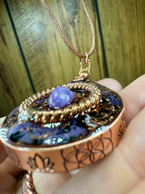 Charoite-A piece for Transformation