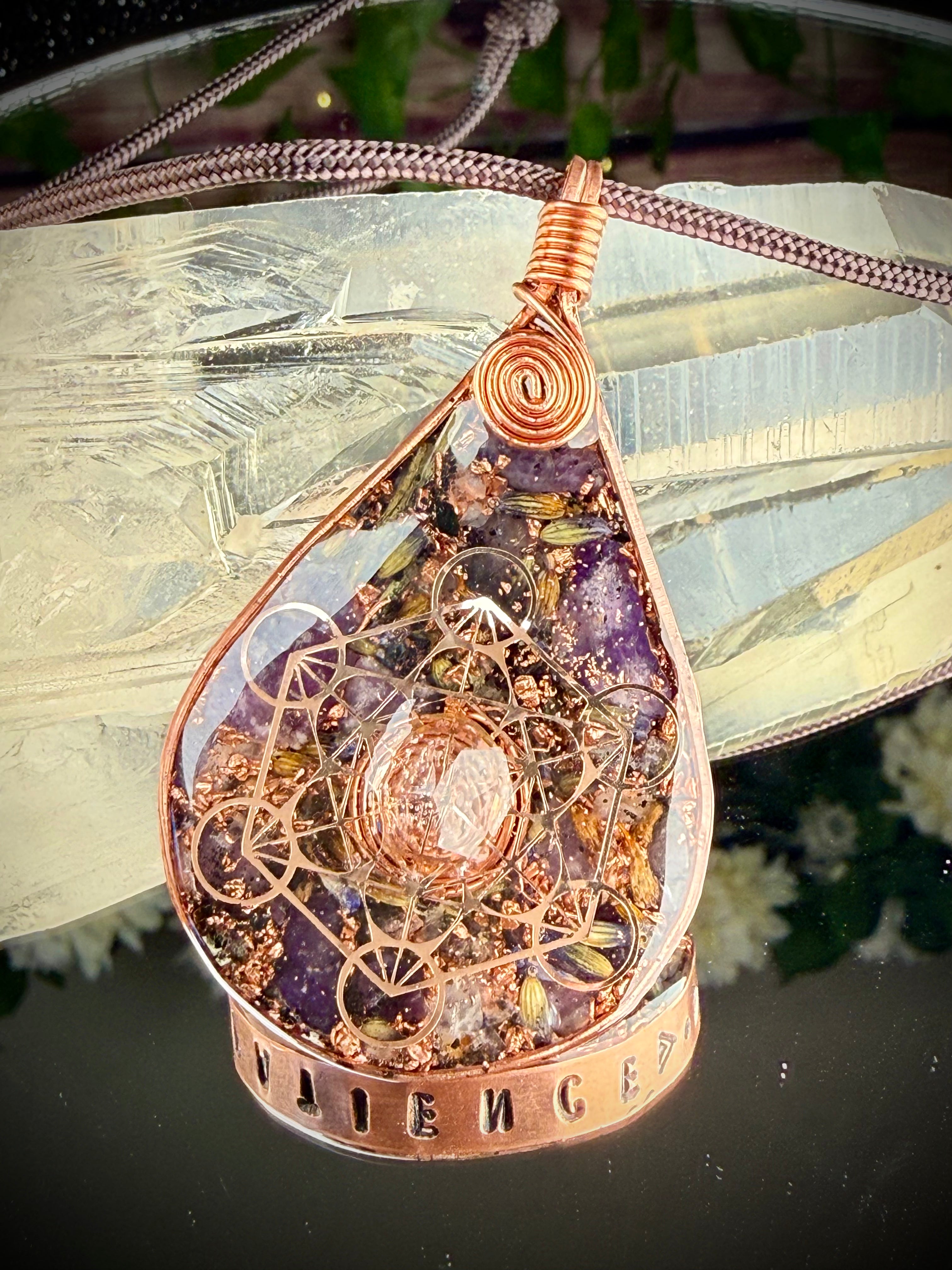 Patience~Lepidolite & Lavender