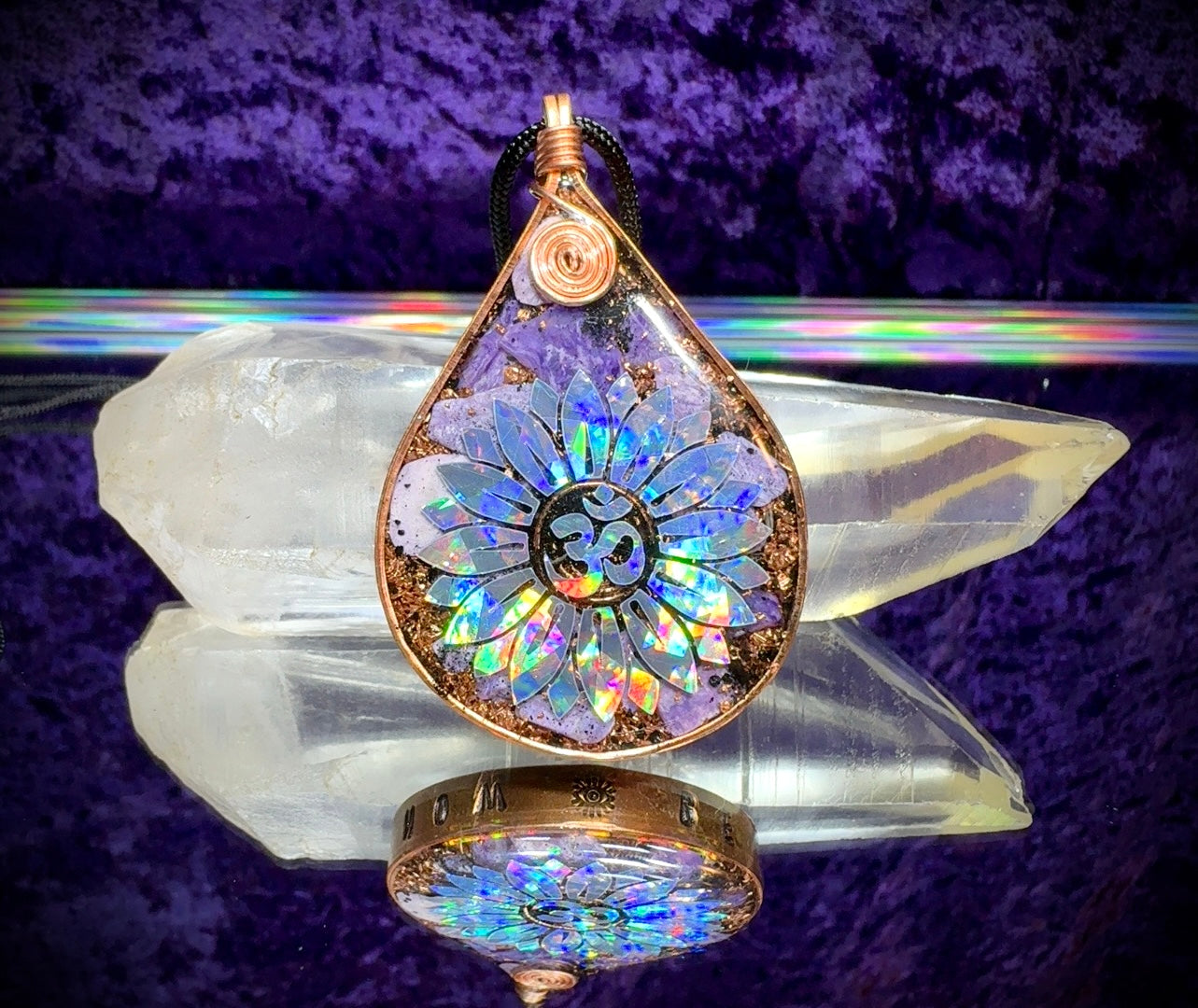 “Be here now 🧿” Charoite