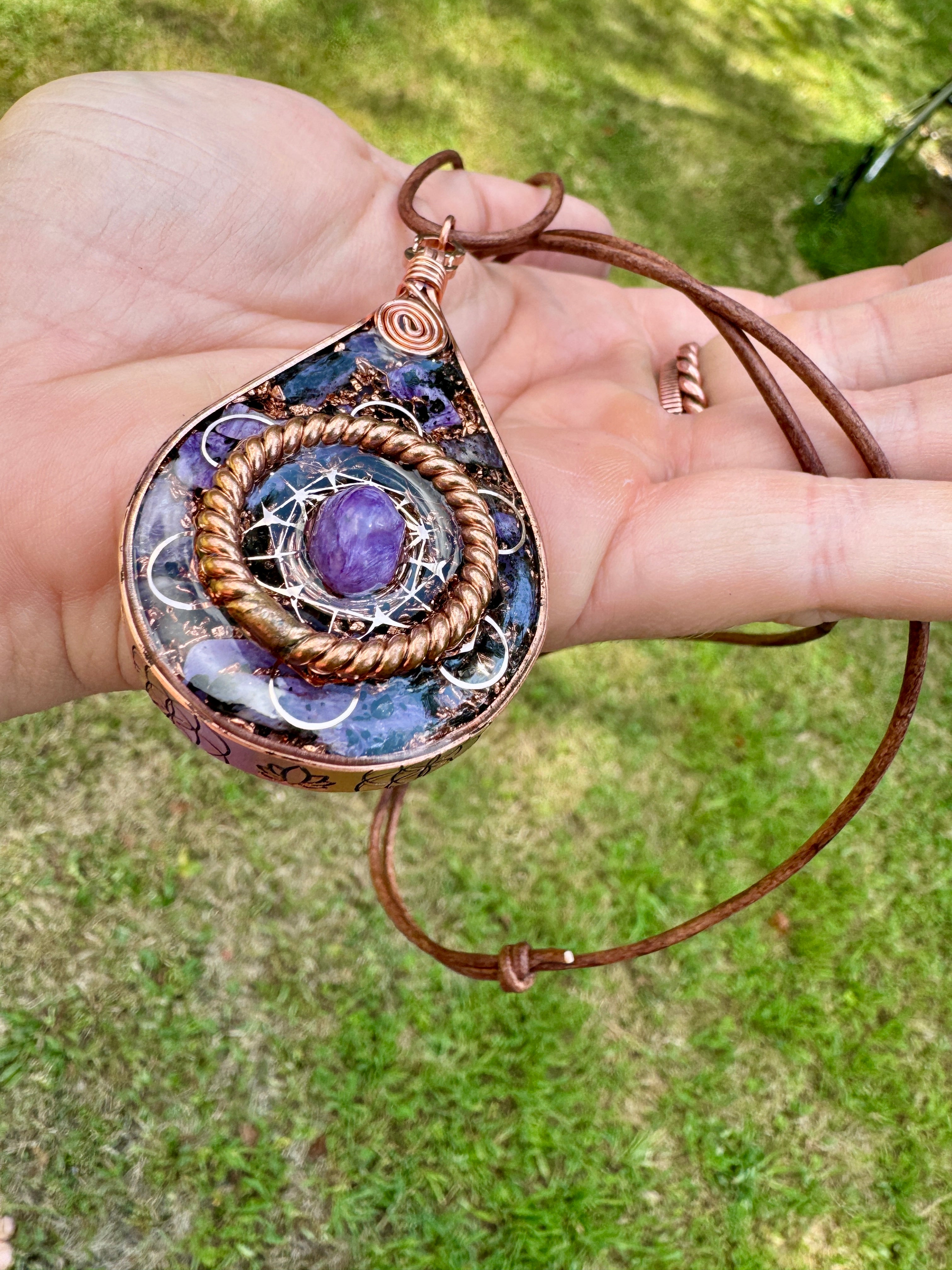 Charoite-A piece for Transformation