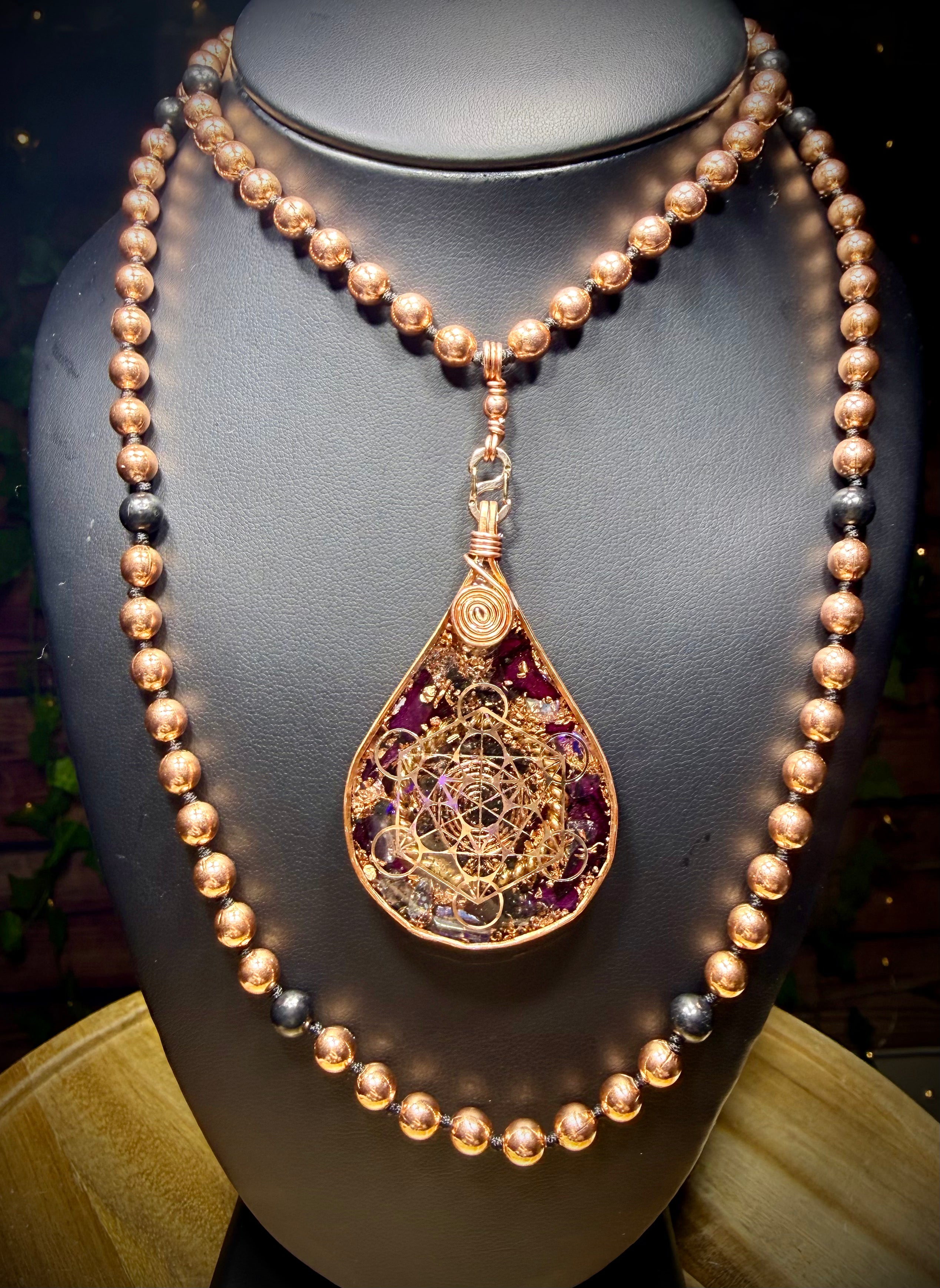 Breathe & Let Go + Rose Petals~Tensor~Aura Quartz