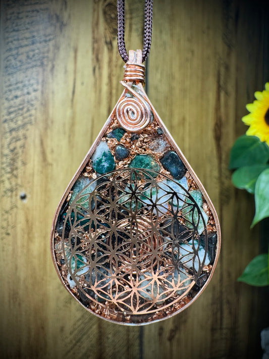 Tree Agate&Hematite