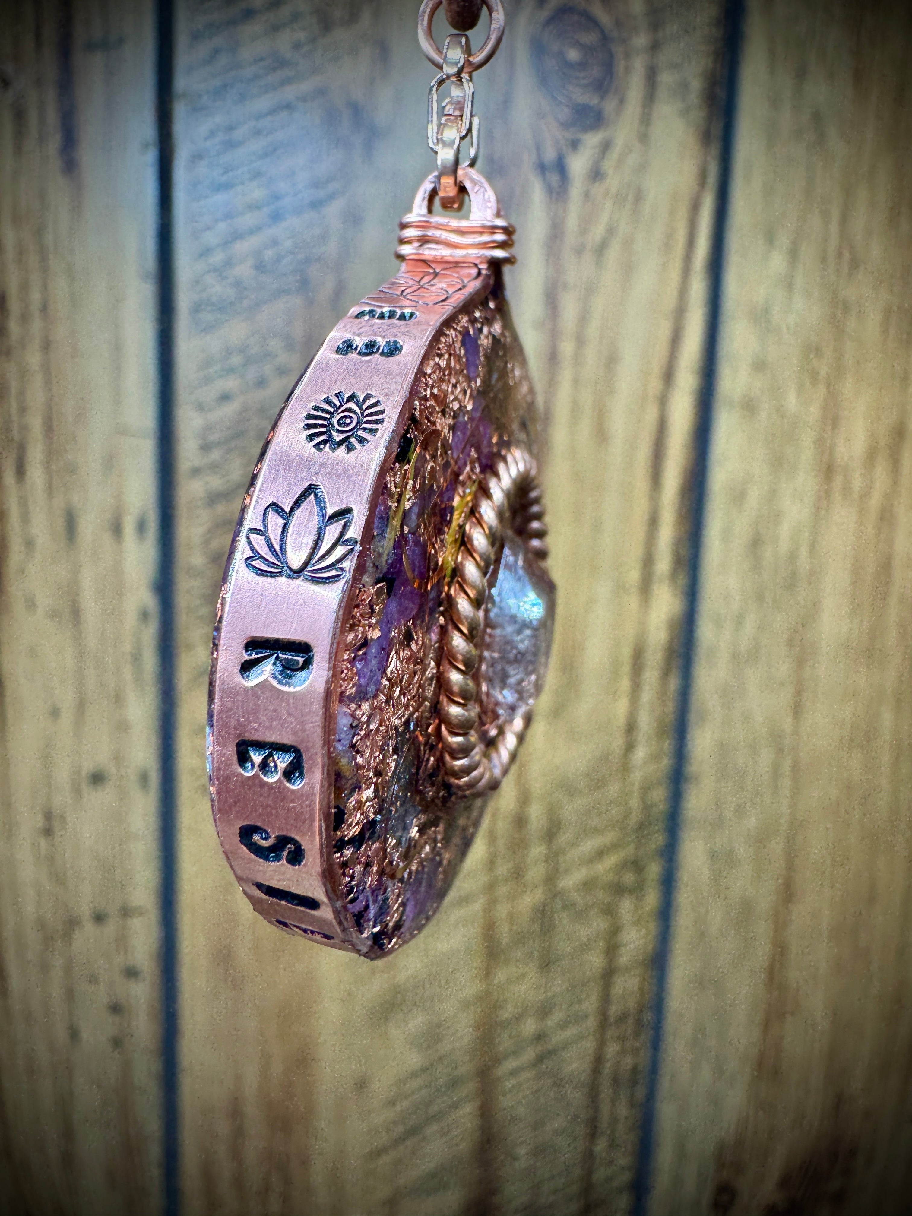 “Resilient & Capable” Garnet+Bl Tourmaline