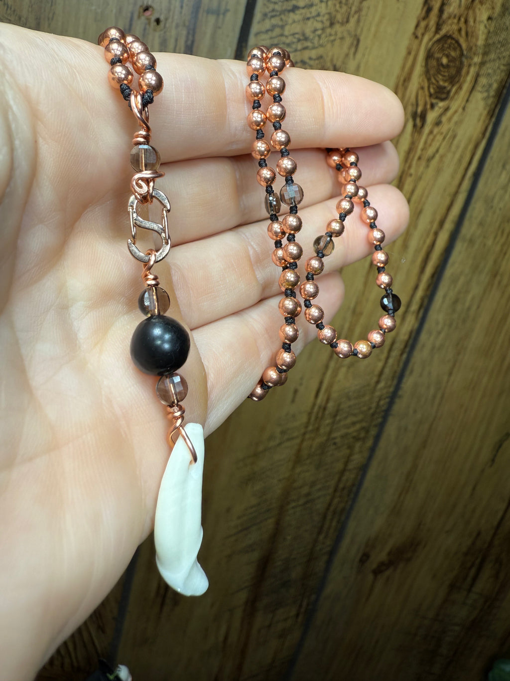 Smokey Quartz:Protection Mala