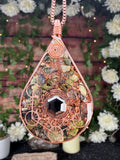 “Choose to Grow” Orgonite W/ Serpentine