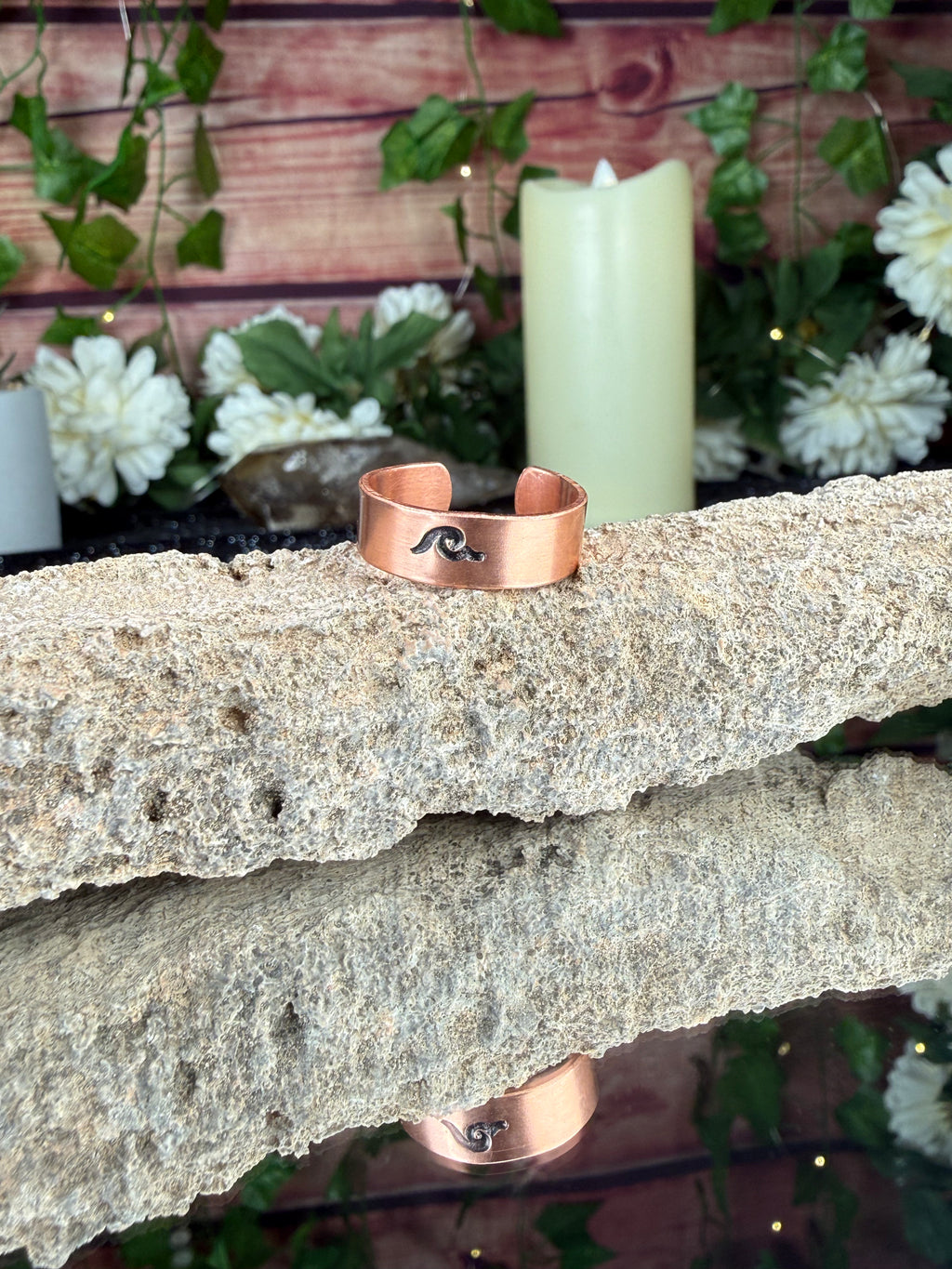 Flow-Wave Copper Ring