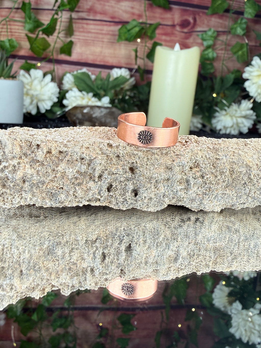 Eye Copper Ring