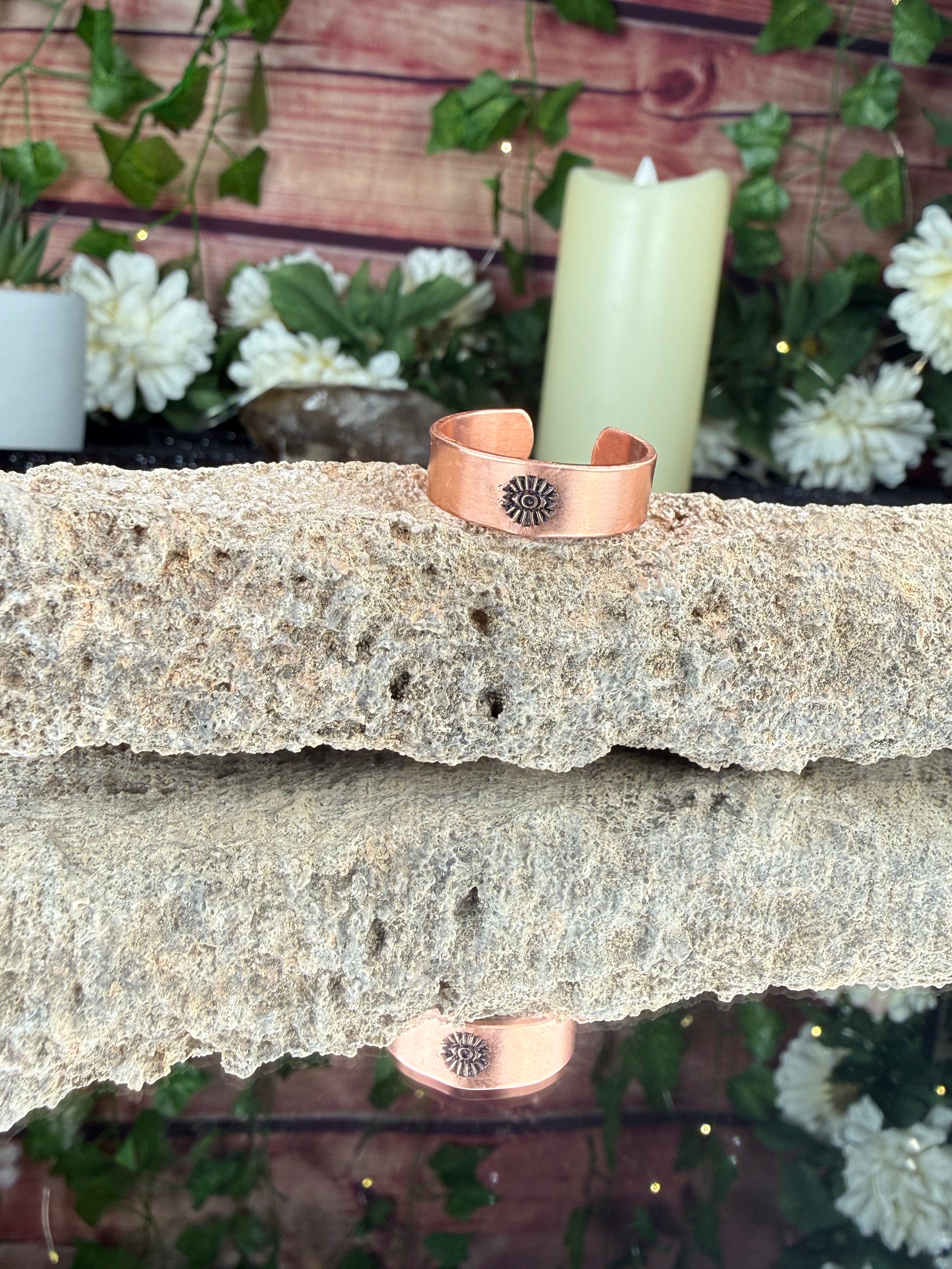 Eye Copper Ring