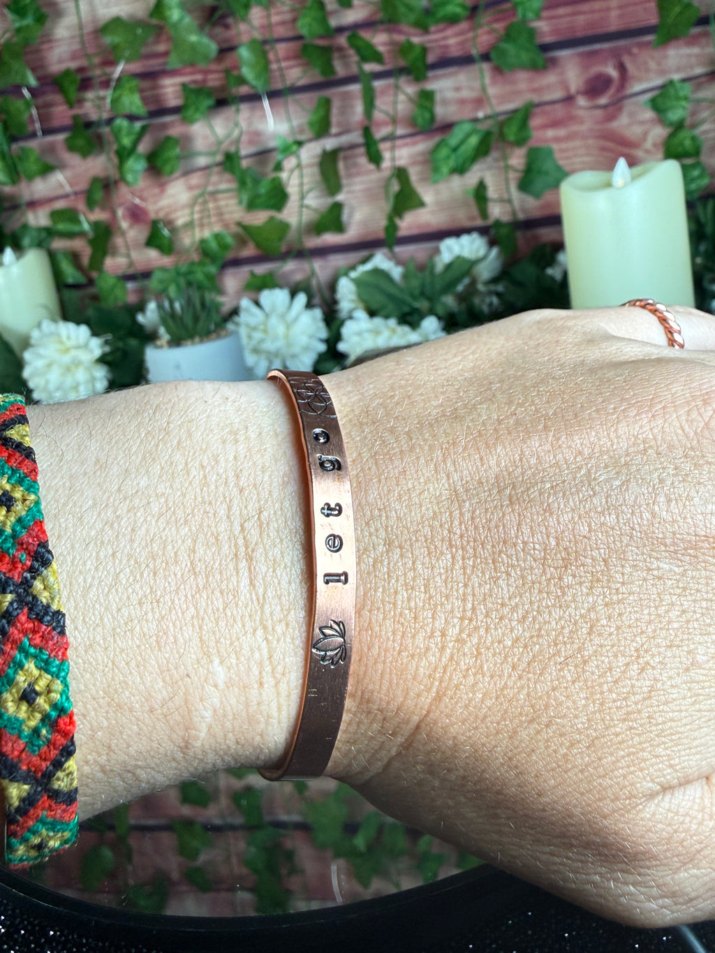 ~Let Go 🪷 Copper Cuff Bracelet