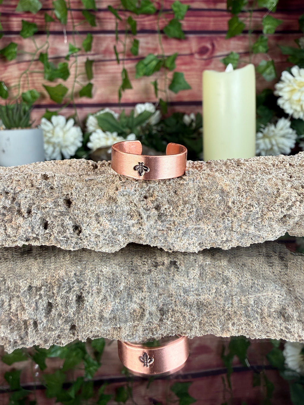 🐝Just Bee~ Copper Adjustable Ring