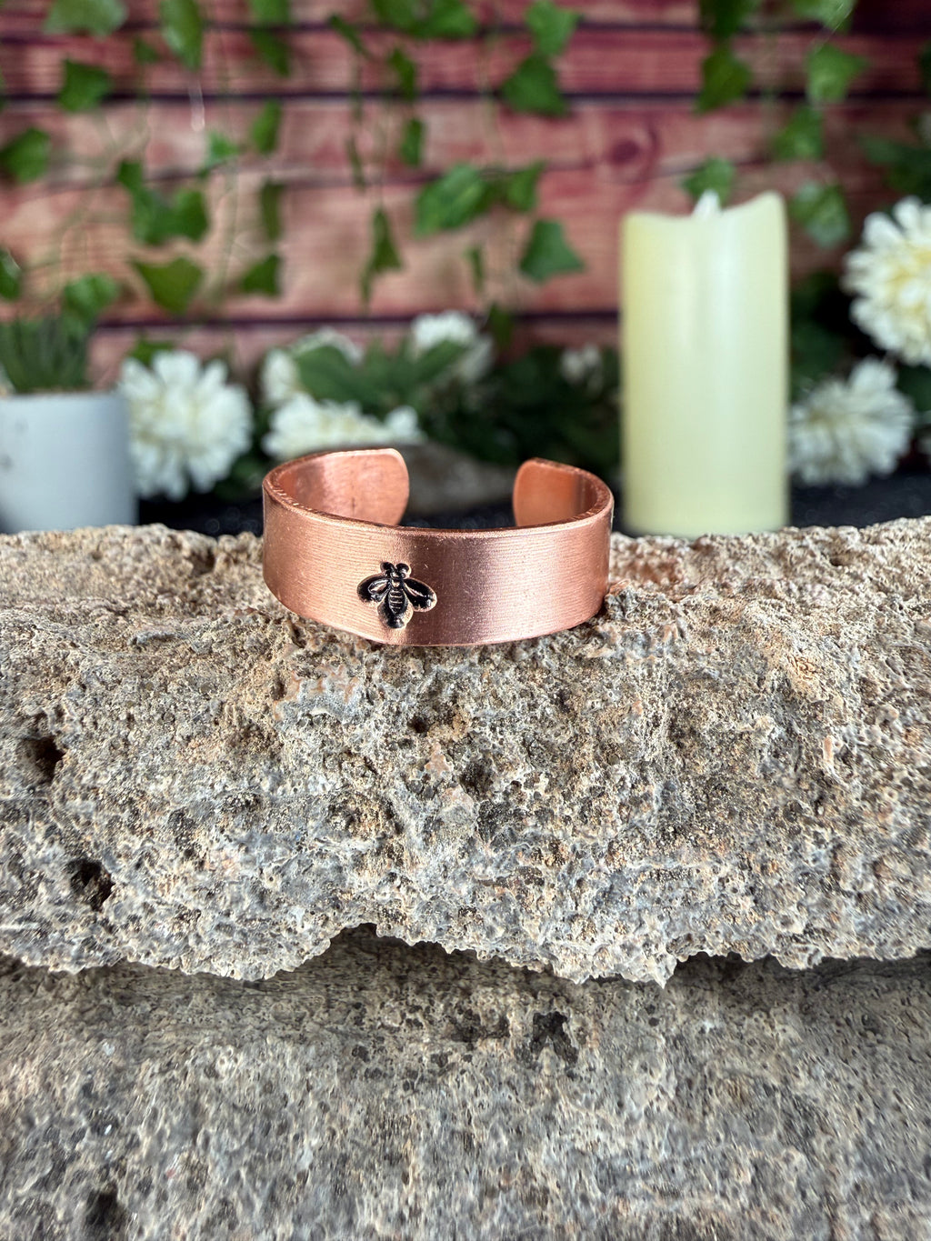 🐝Just Bee~ Copper Adjustable Ring