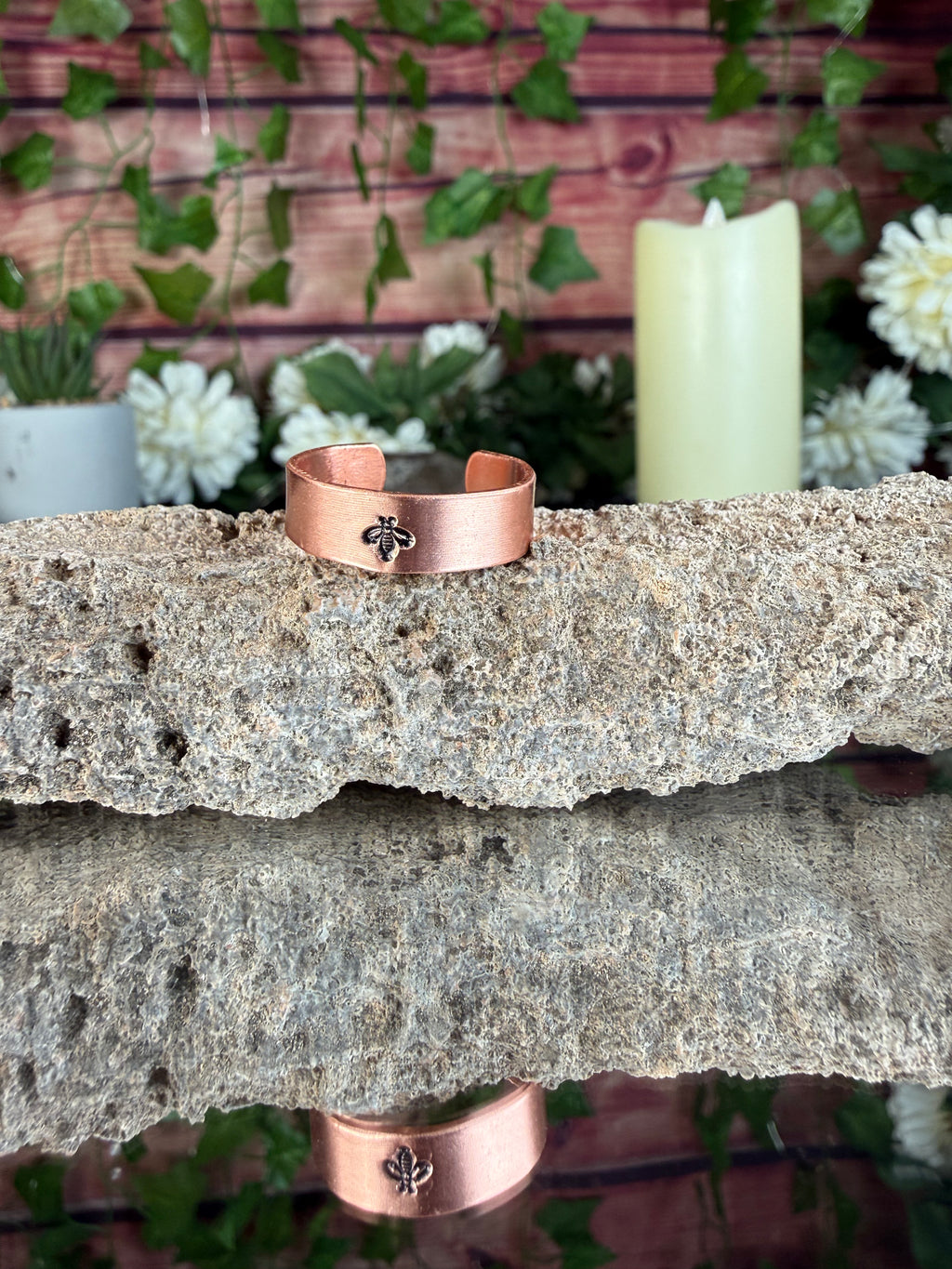 🐝Just Bee~ Copper Adjustable Ring