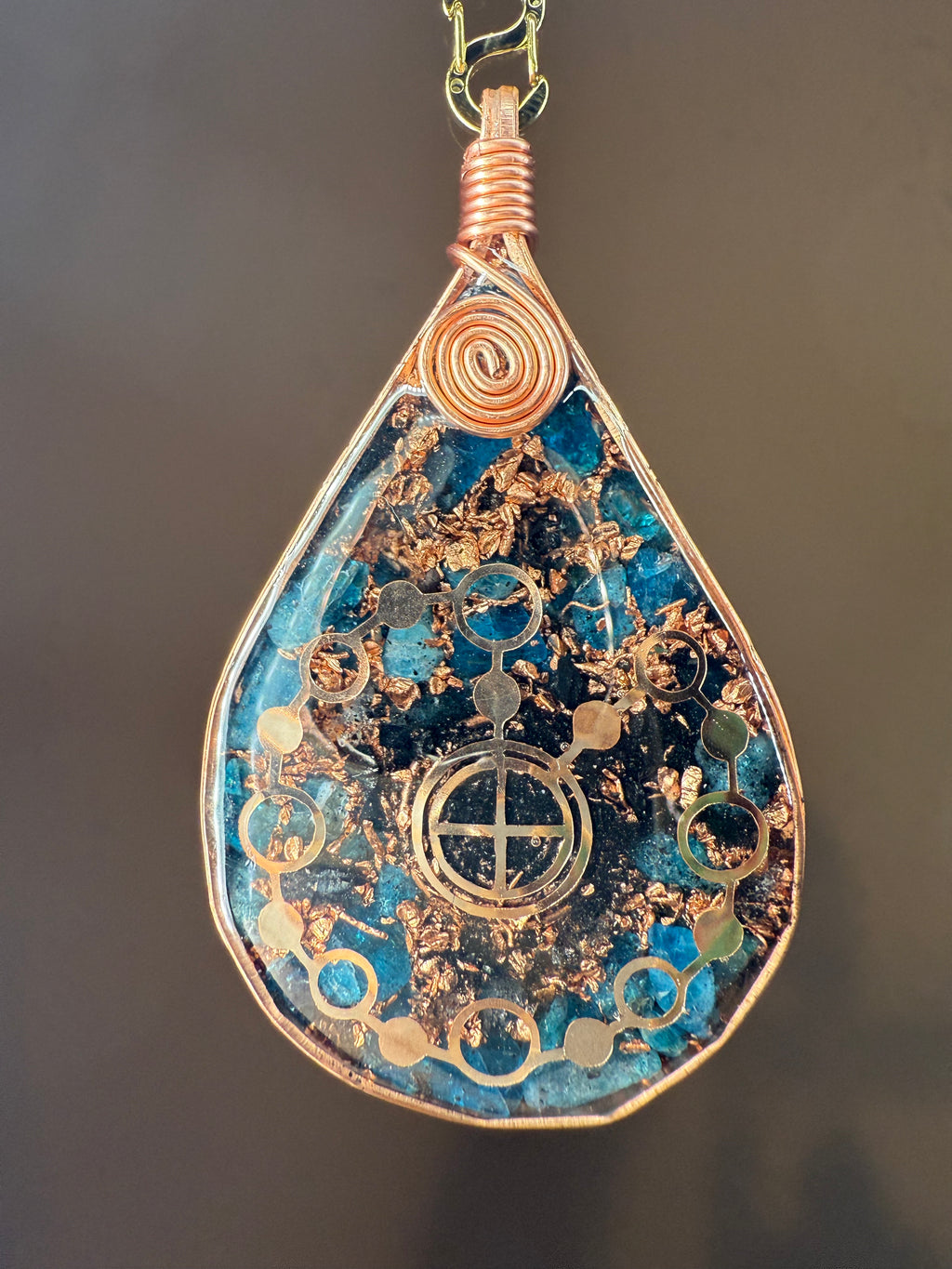 Breathe-Blue Apatite