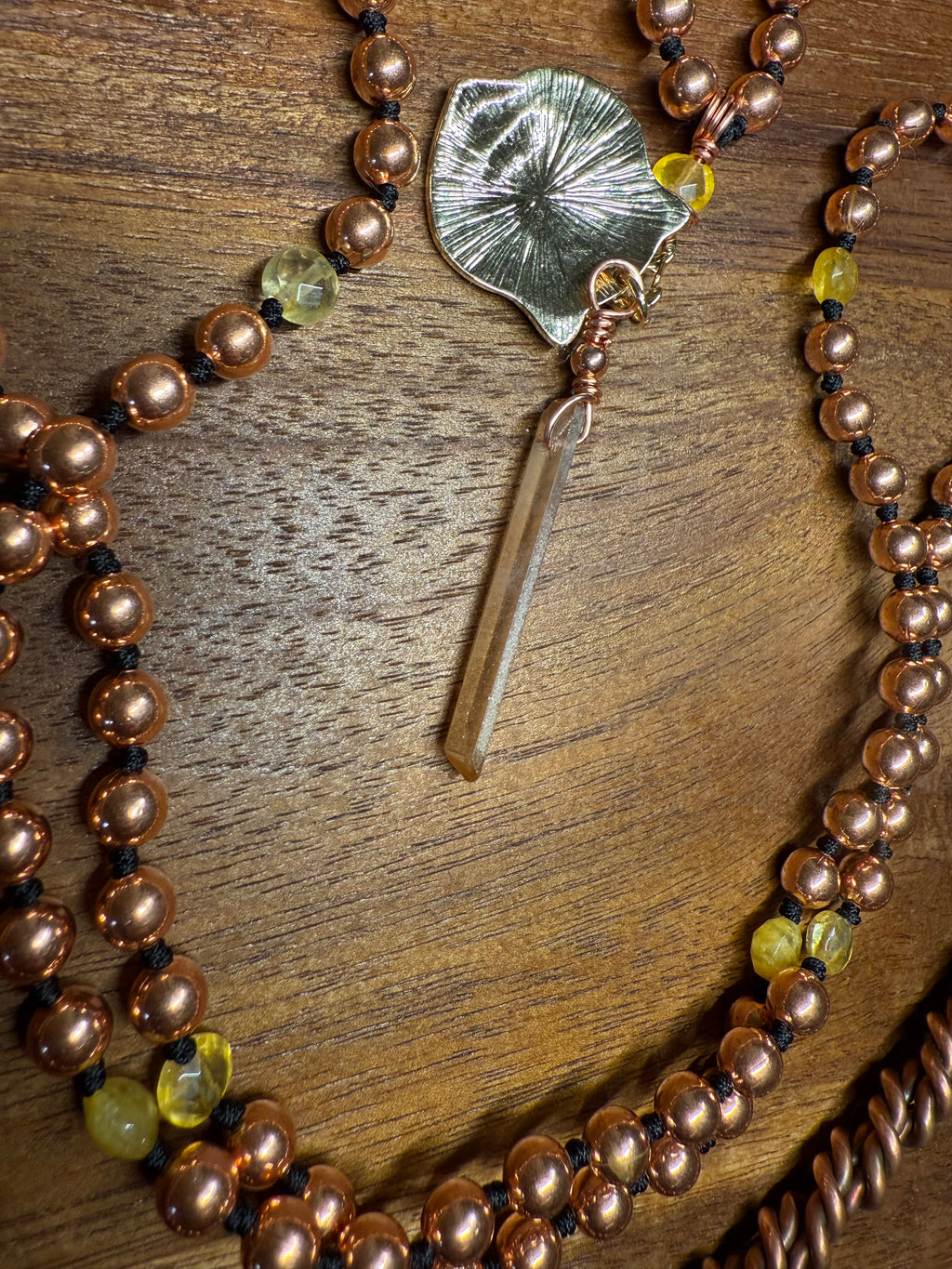 Tiger Strength ~w/ Copper and Citrine