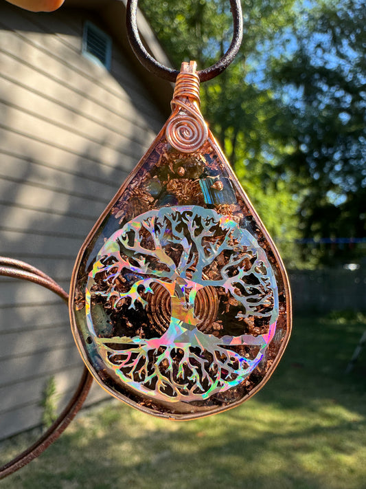 “Feel it real” Angel Aura Quartz-Labradorite