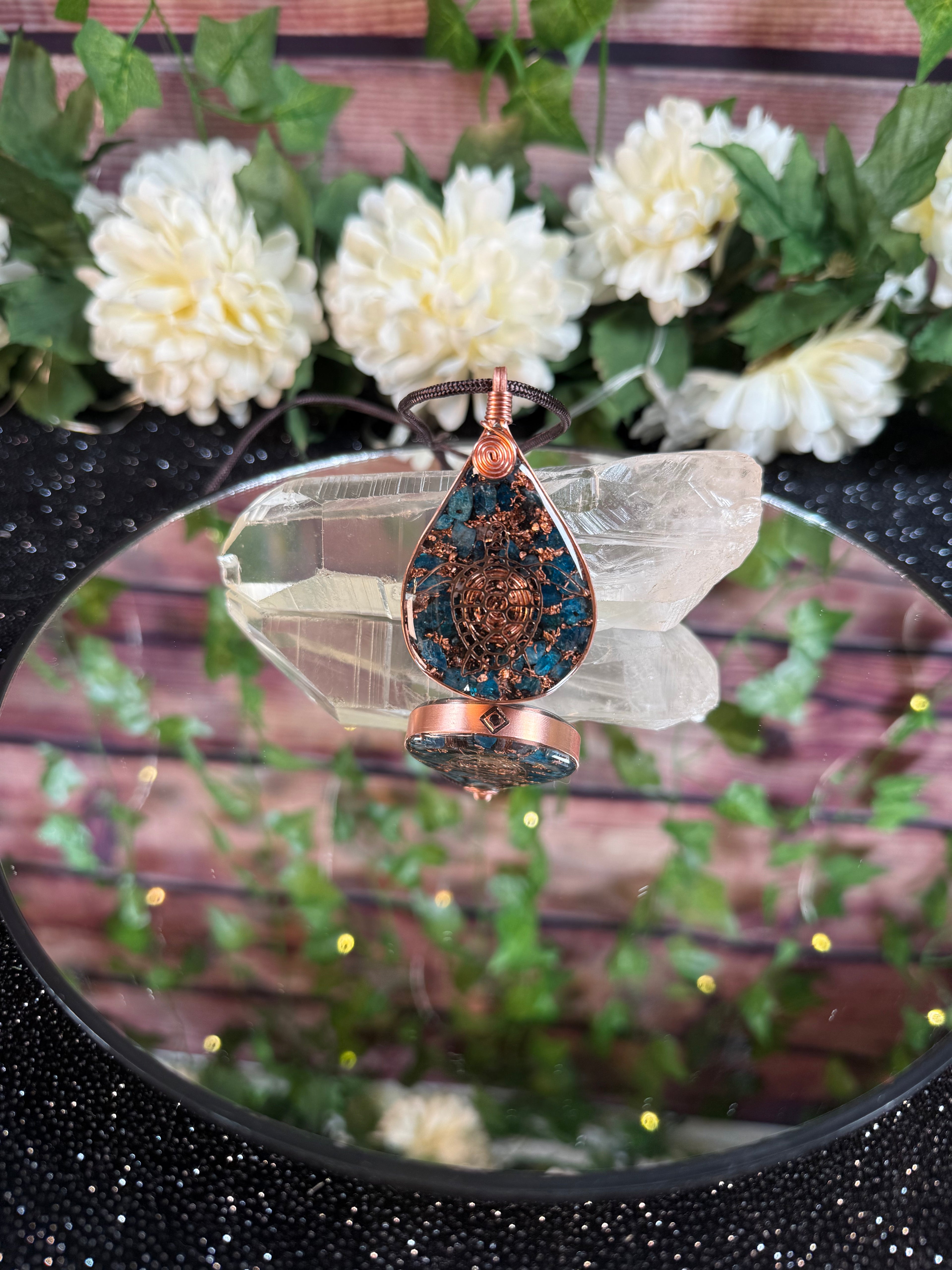 Slow & Steady-Blue Apatite