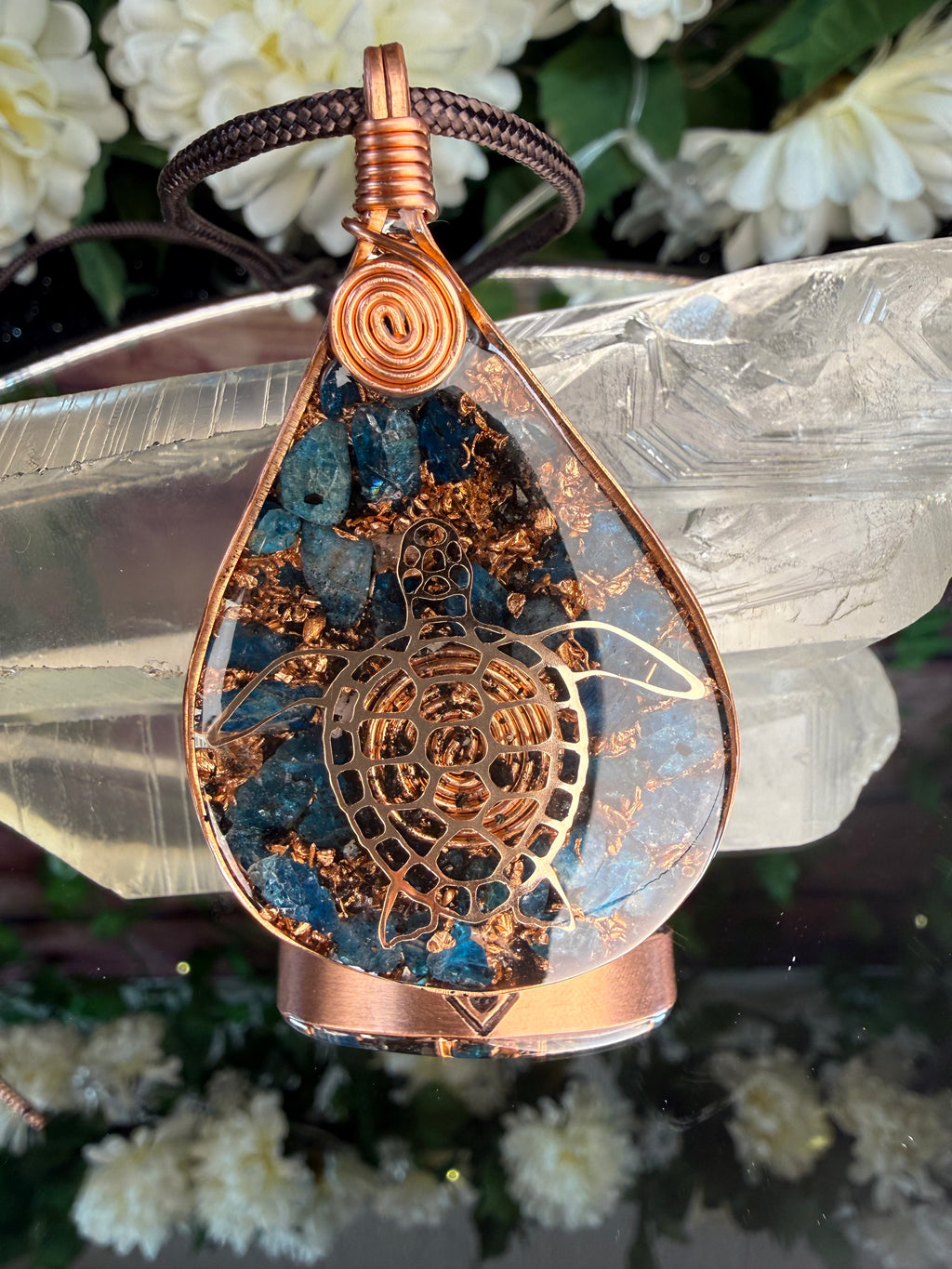 Slow & Steady-Blue Apatite