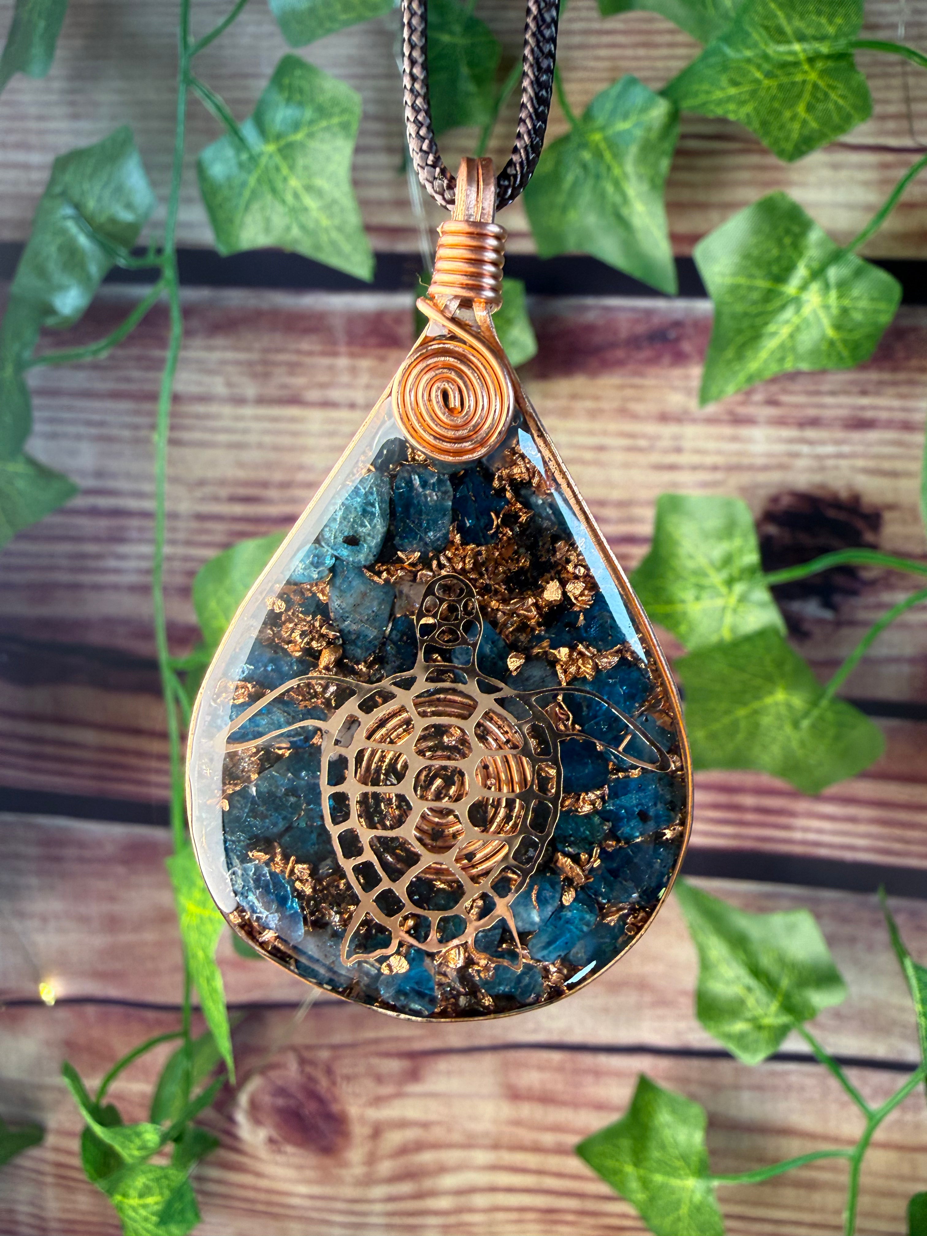 Slow & Steady-Blue Apatite