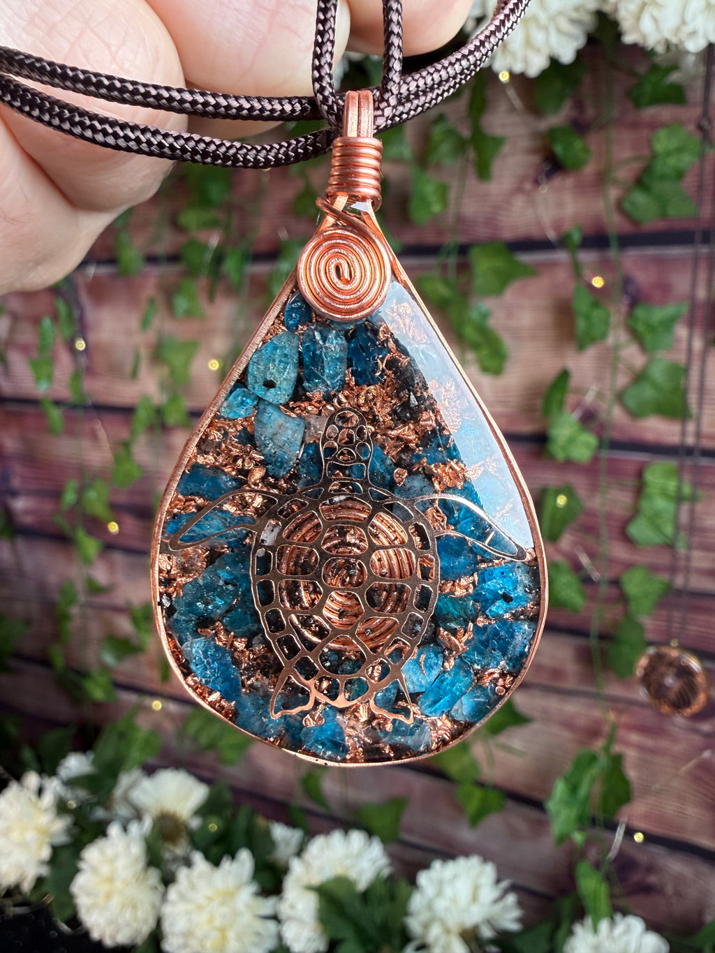 Slow & Steady-Blue Apatite