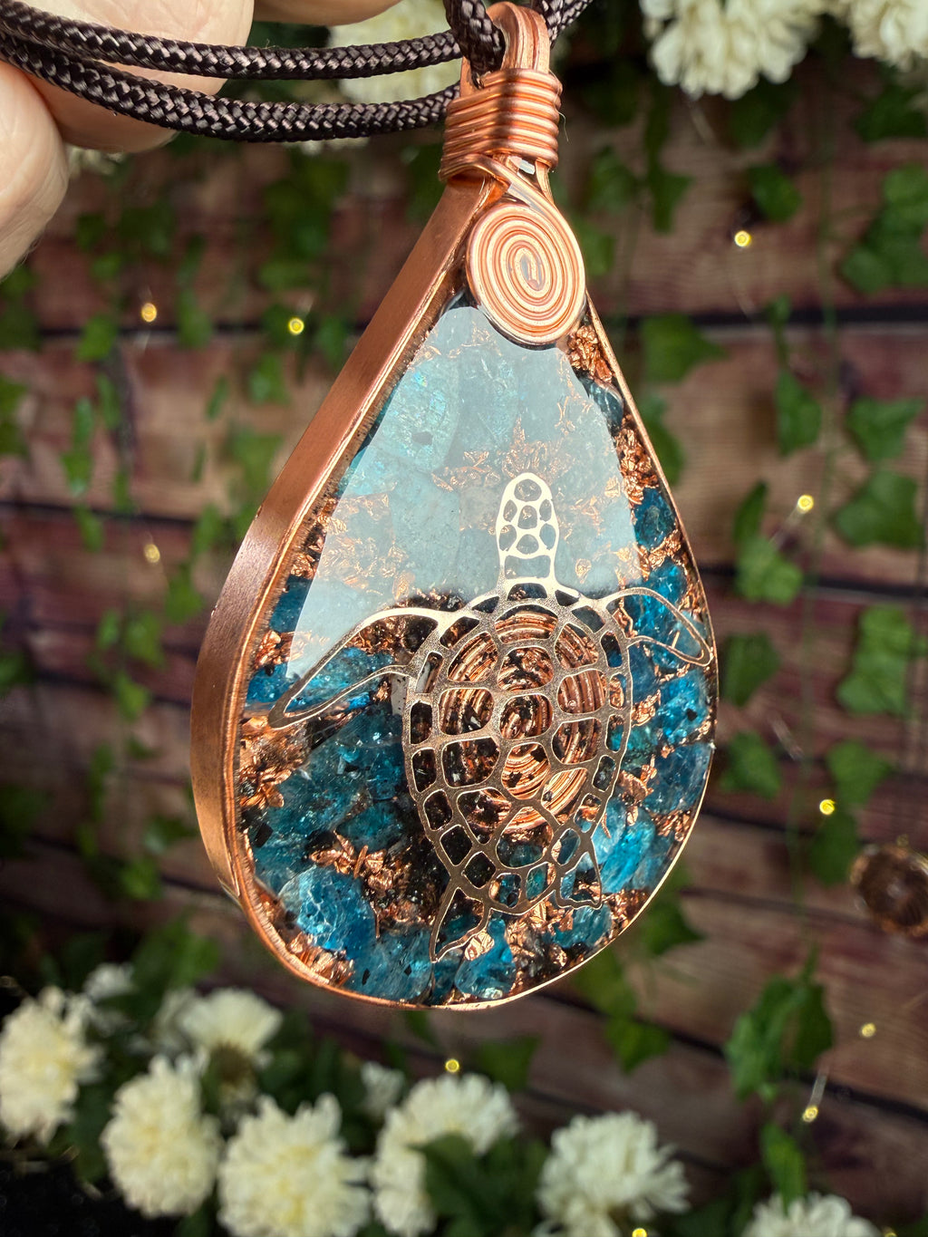 Slow & Steady-Blue Apatite