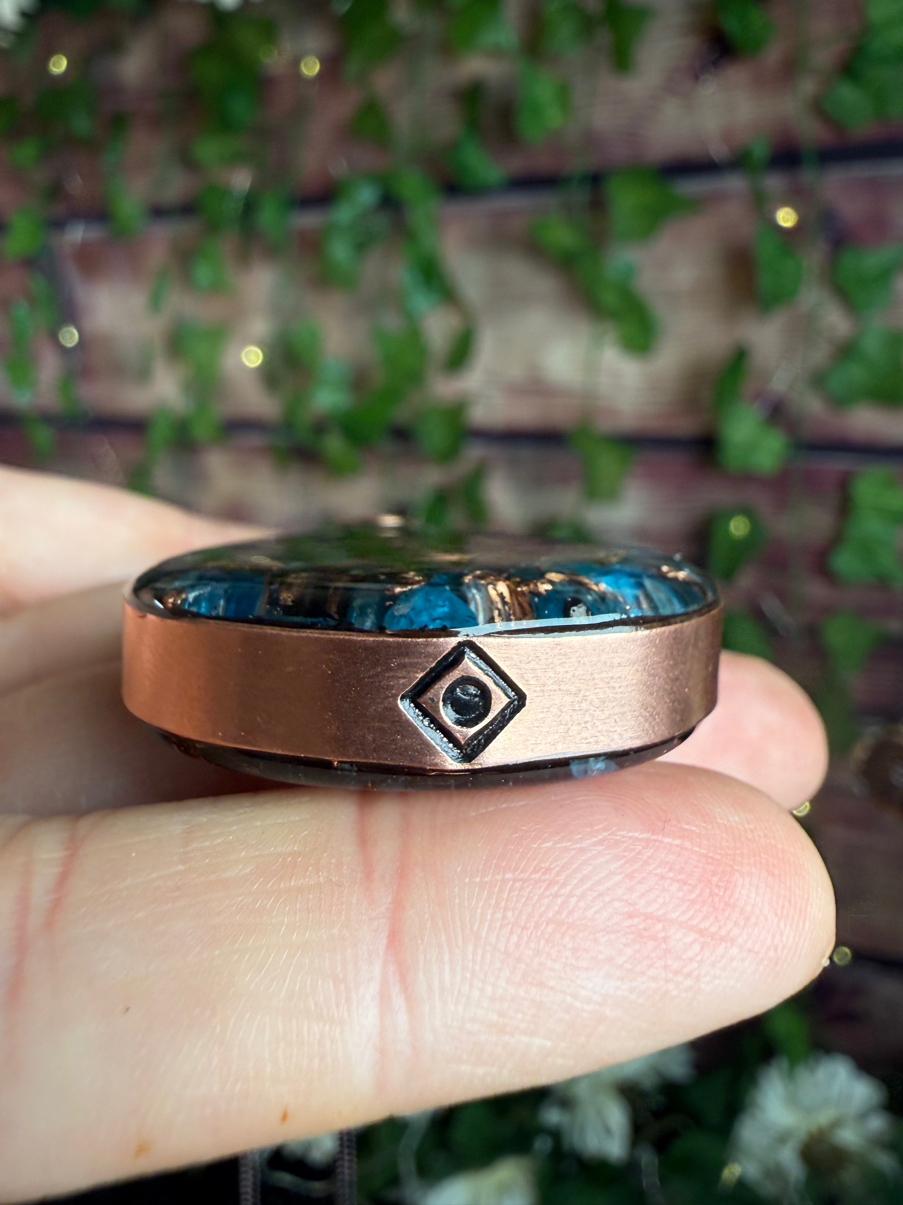 Slow & Steady-Blue Apatite