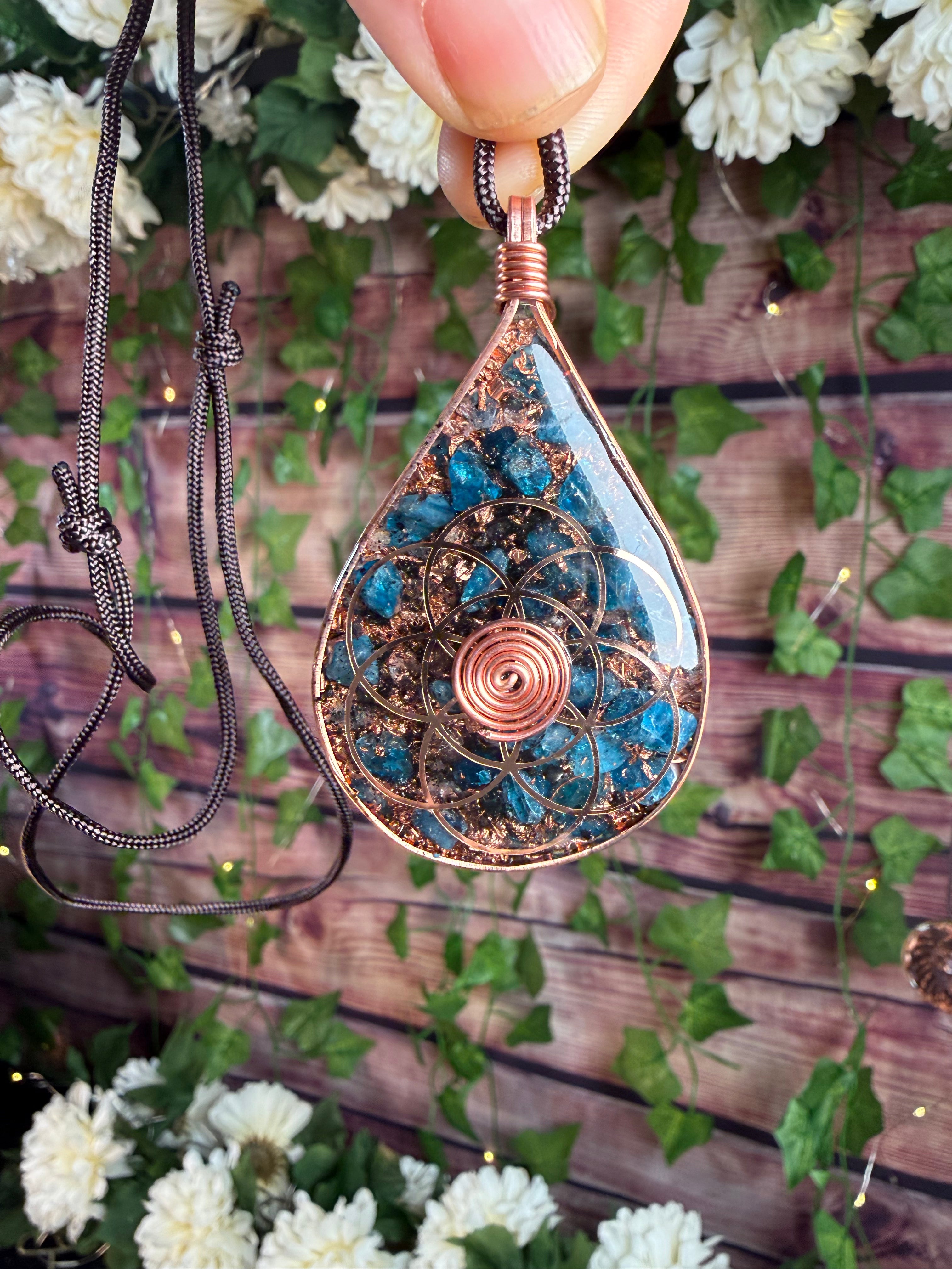 Slow & Steady-Blue Apatite