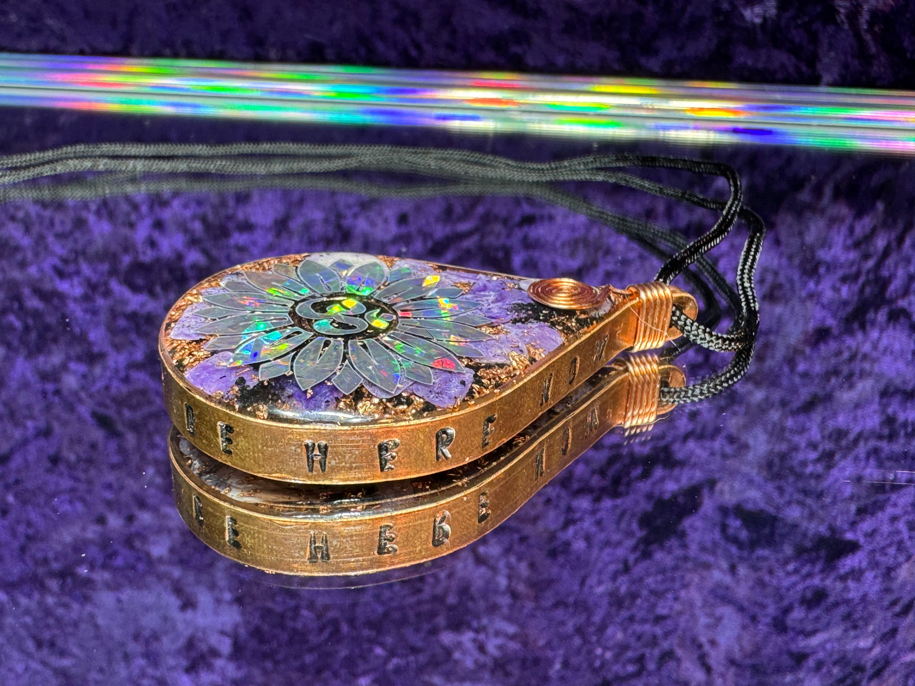 “Be here now 🧿” Charoite