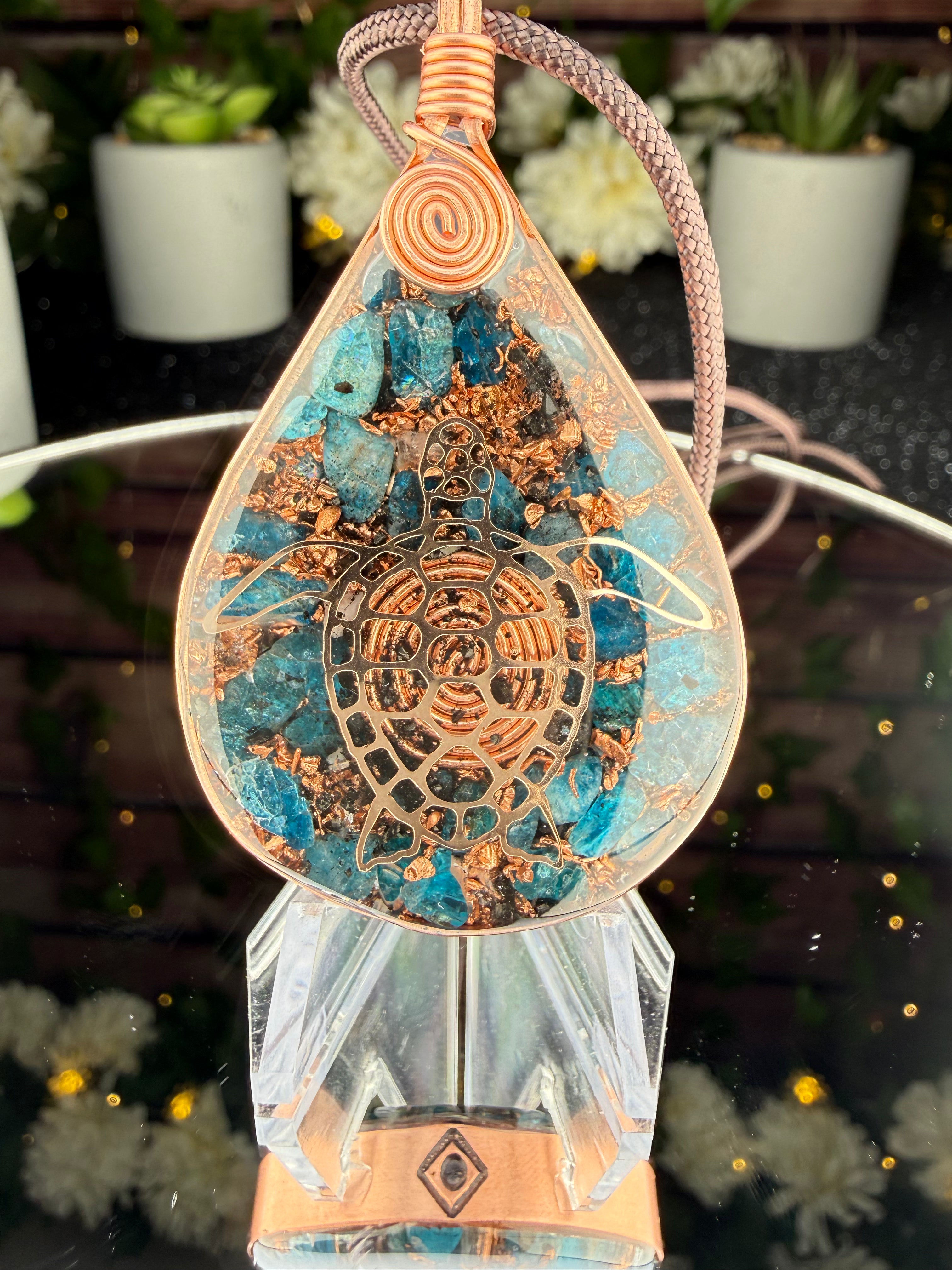 Slow & Steady-Blue Apatite