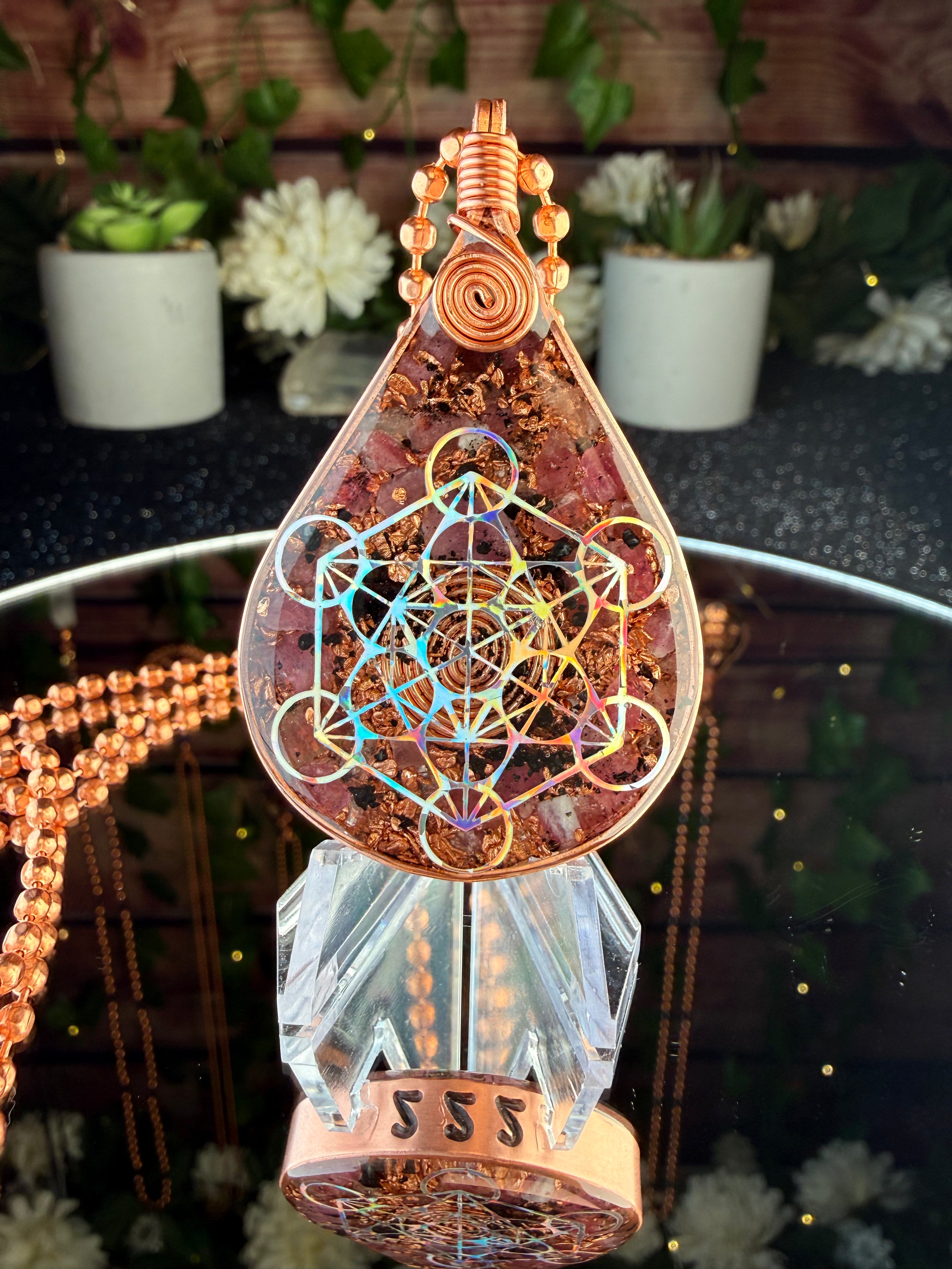 𝟮𝟮𝟮 Alignment With Pink Tourmaline-Made to Order