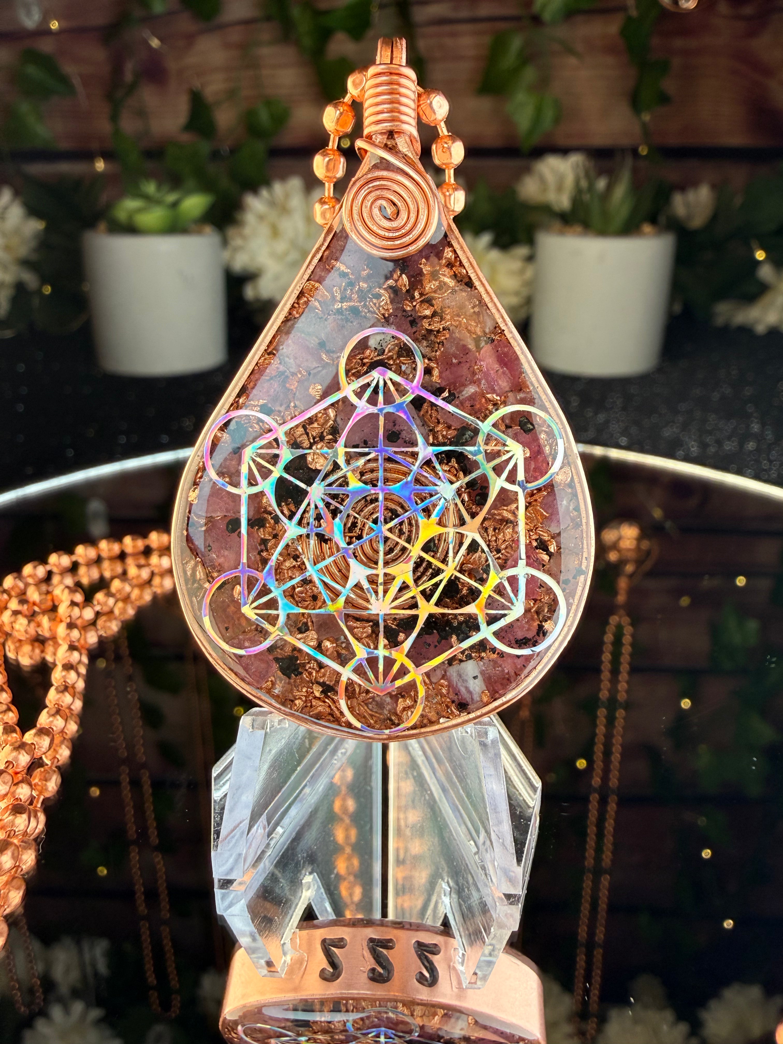 𝟮𝟮𝟮 Alignment With Pink Tourmaline-Made to Order