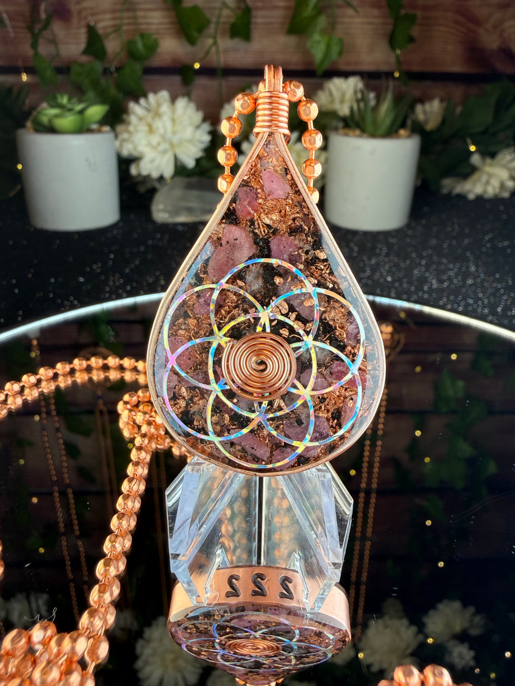 𝟮𝟮𝟮 Alignment With Pink Tourmaline-Made to Order